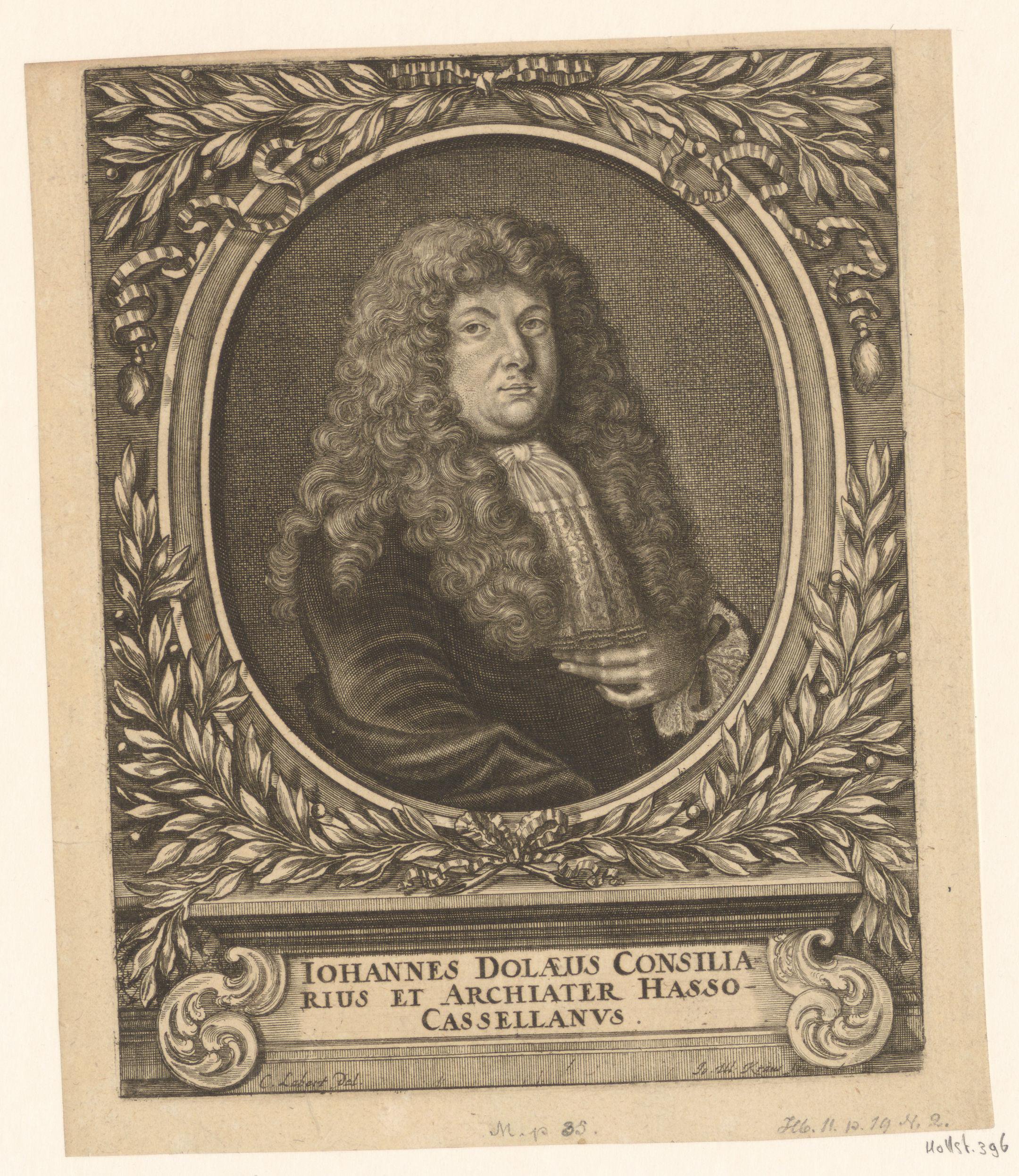 Portret van Johann Dolaeus