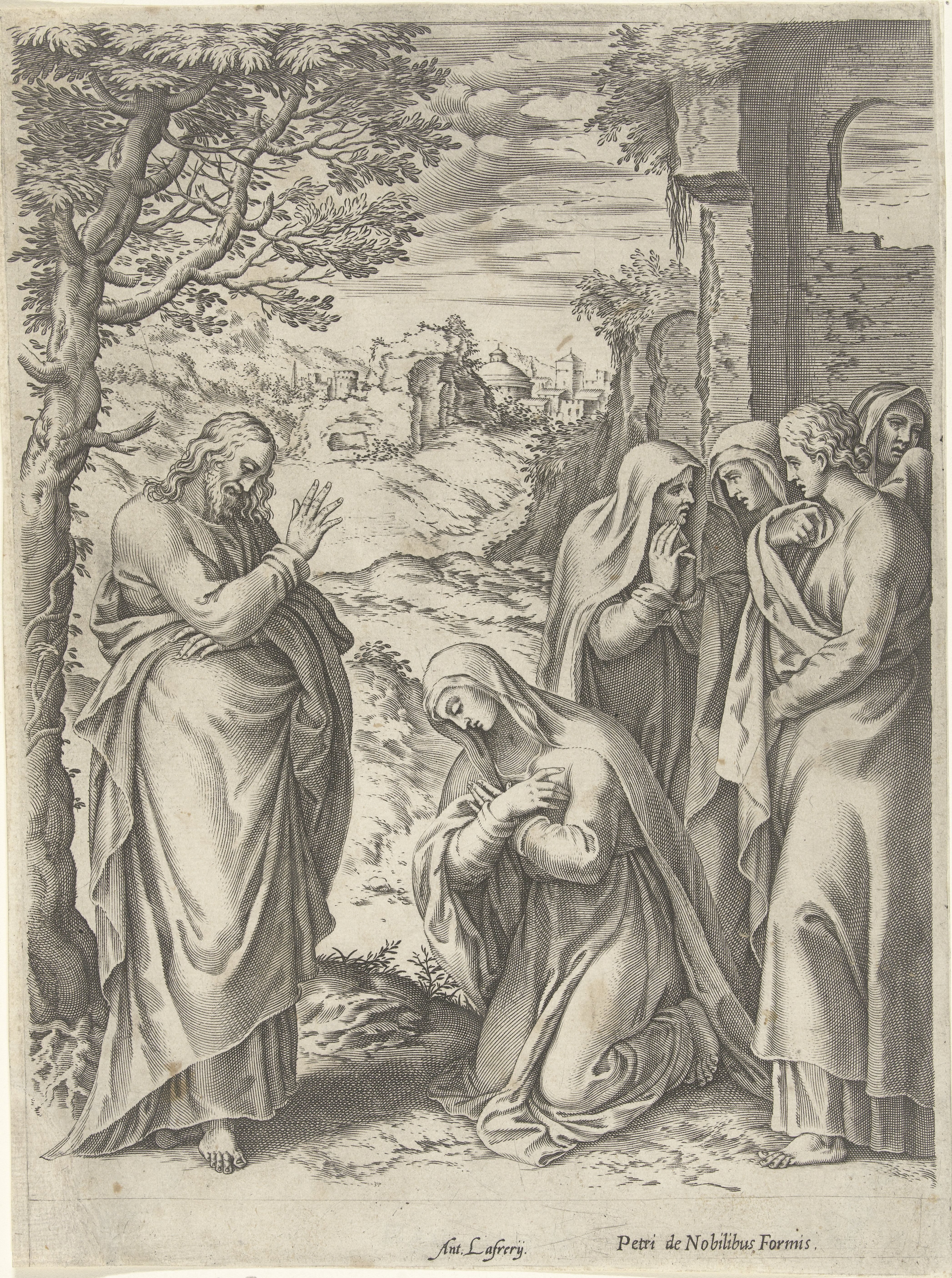 Christus verschijnt aan de heilige vrouwen