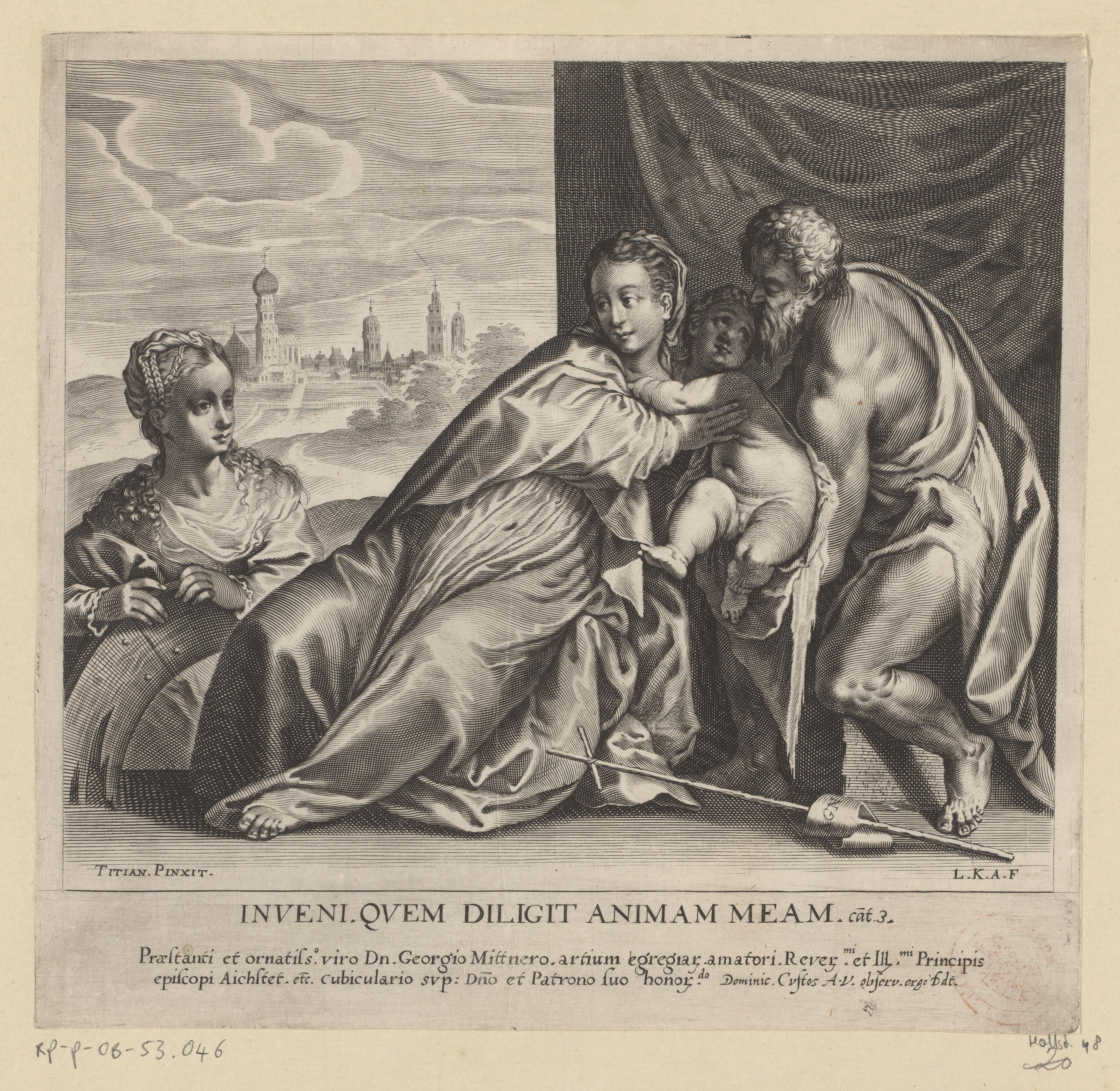 Heilige Familie met de H. Catharina van Alexandrië