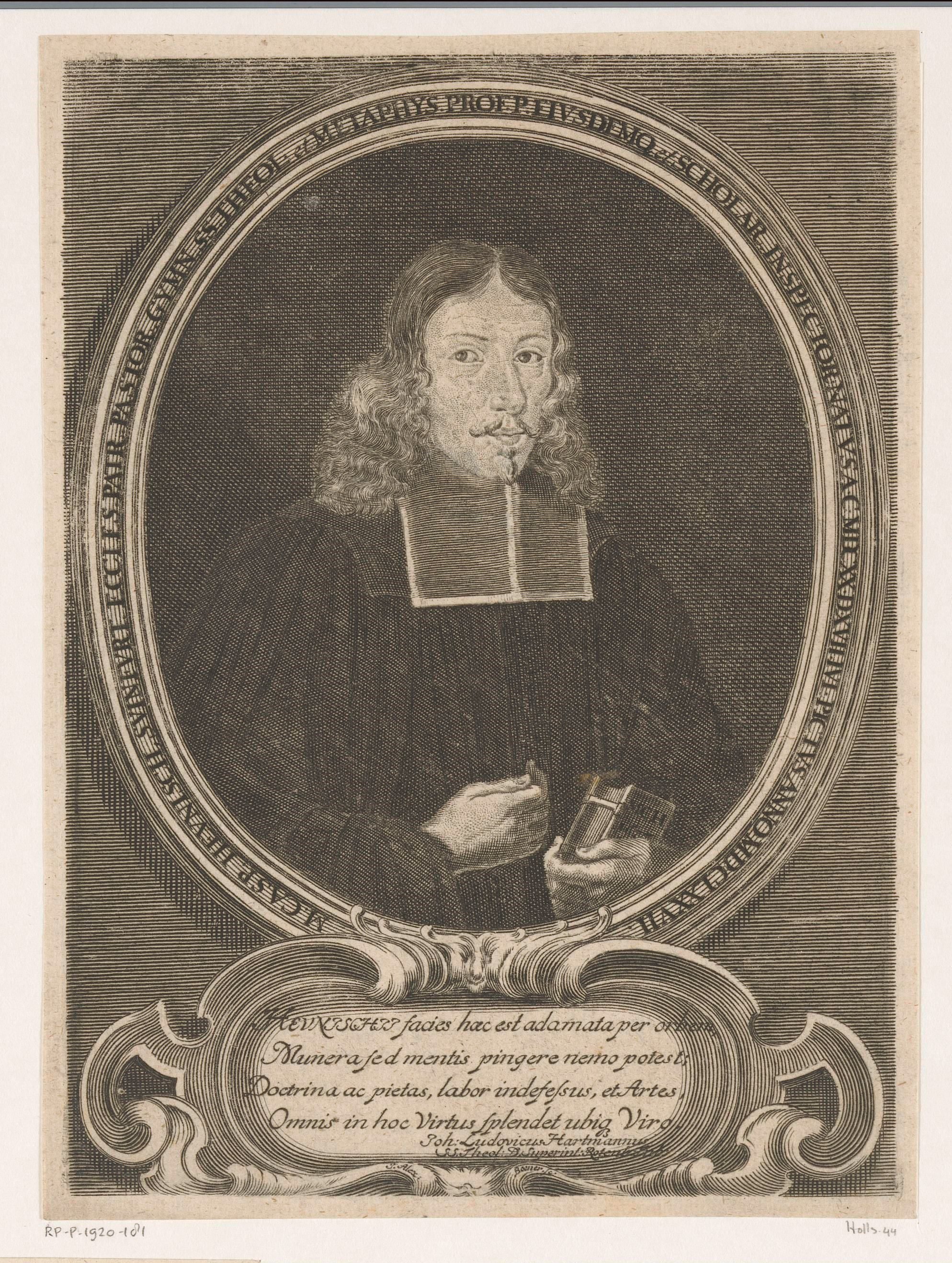 Portret van Caspar Heunisch
