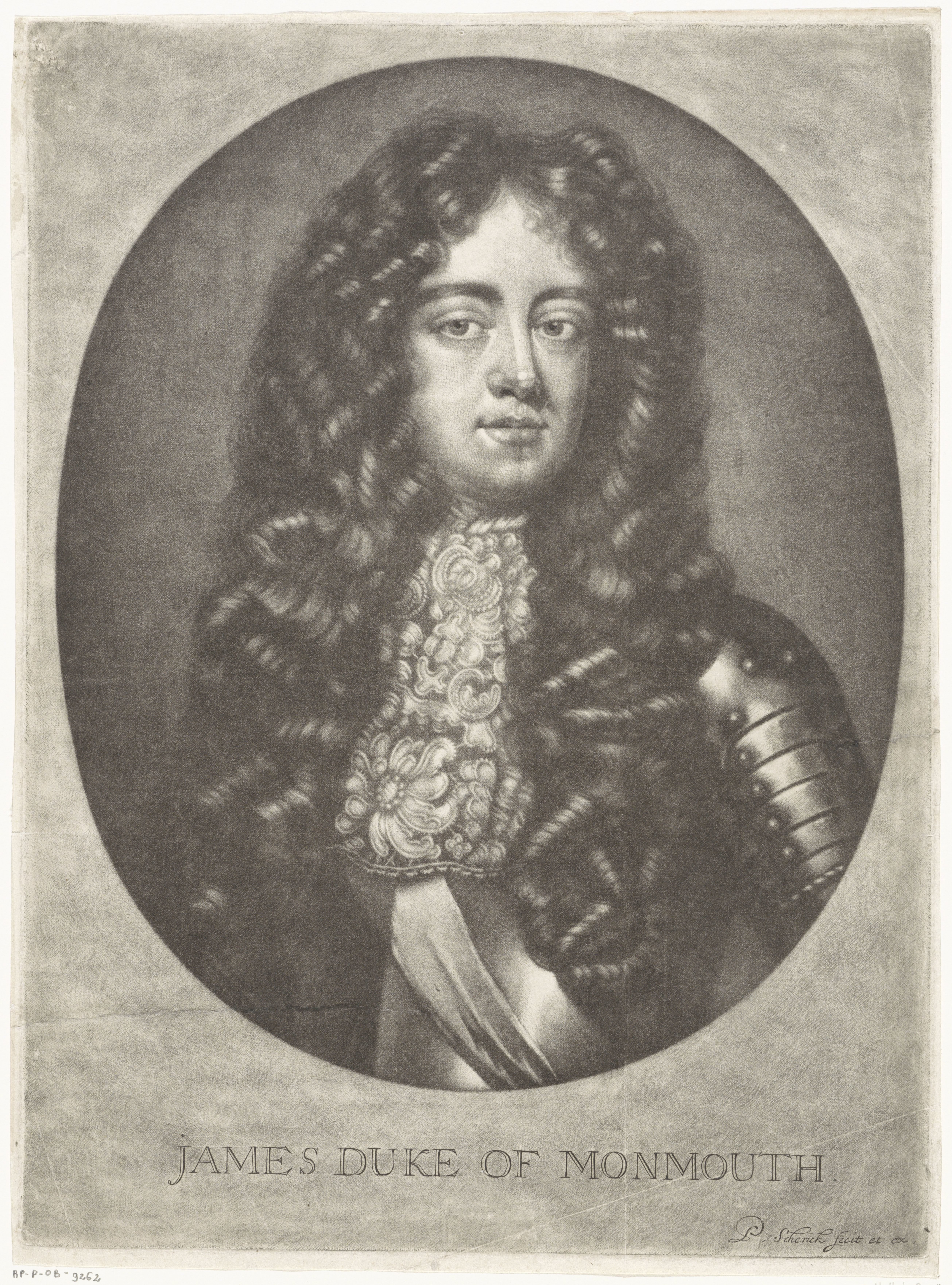 Portret van James Scott hertog van Monmouth