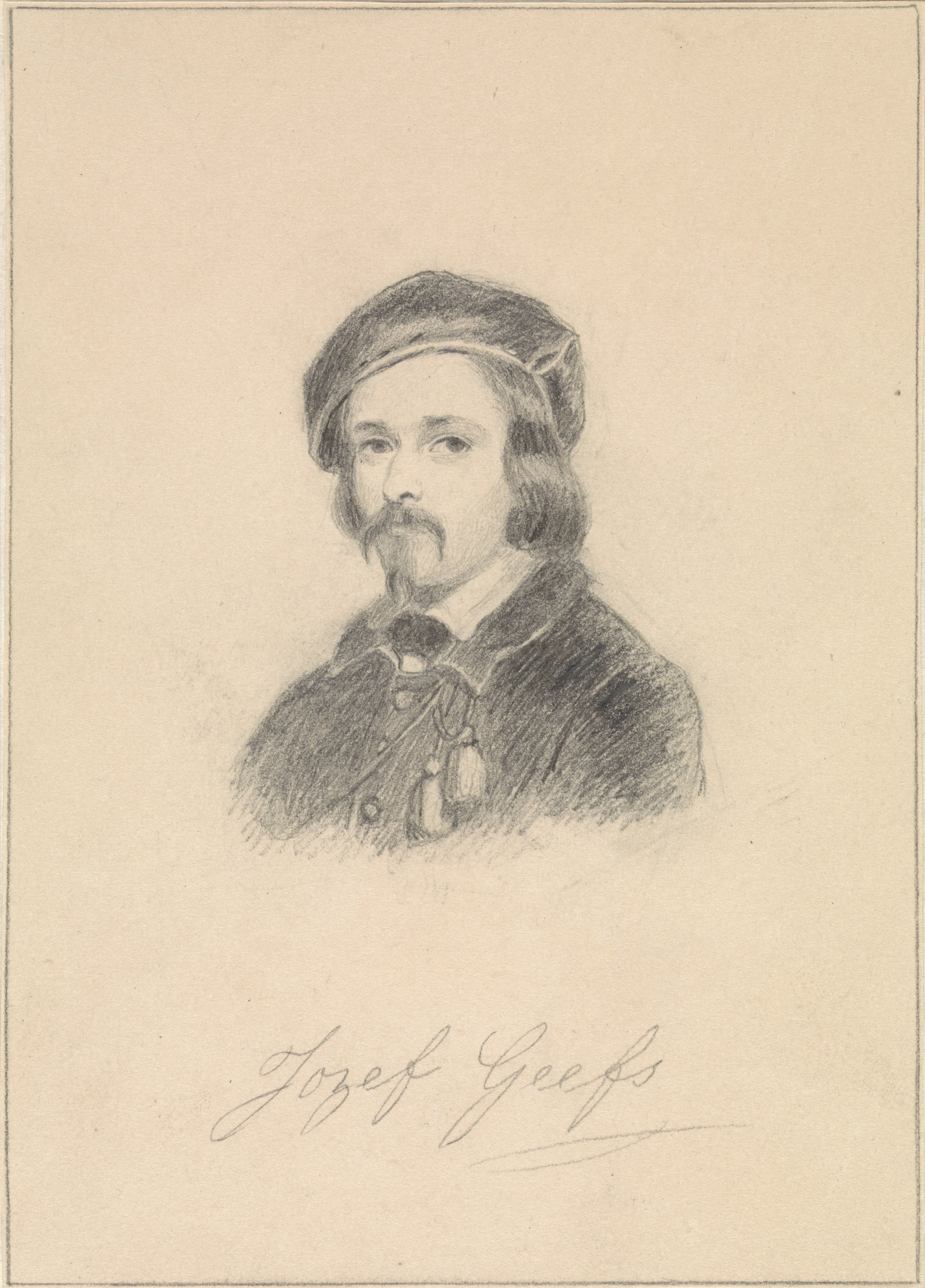 Portret van Jozef Geefs