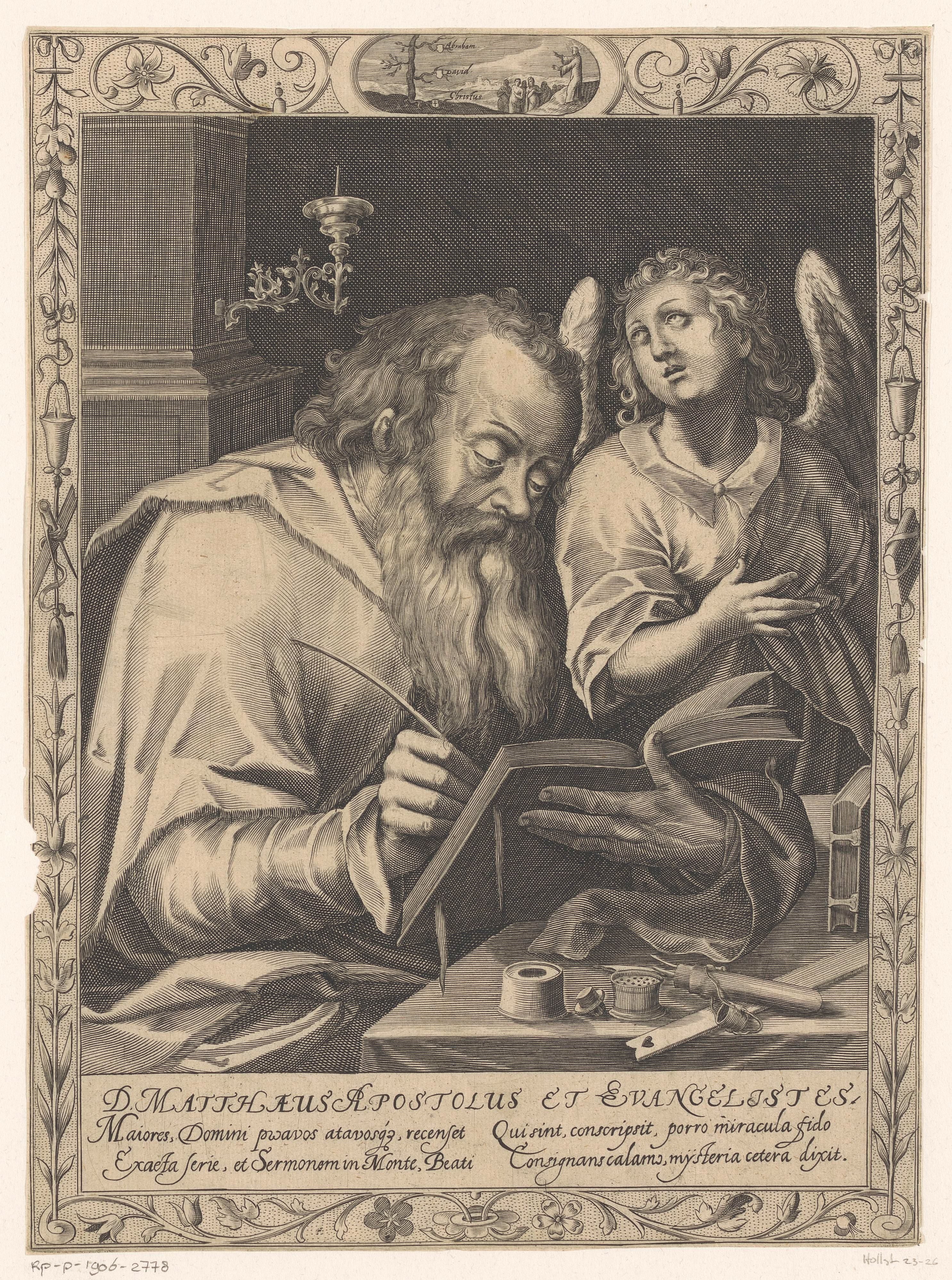 Mattheus de apostel en evangelist