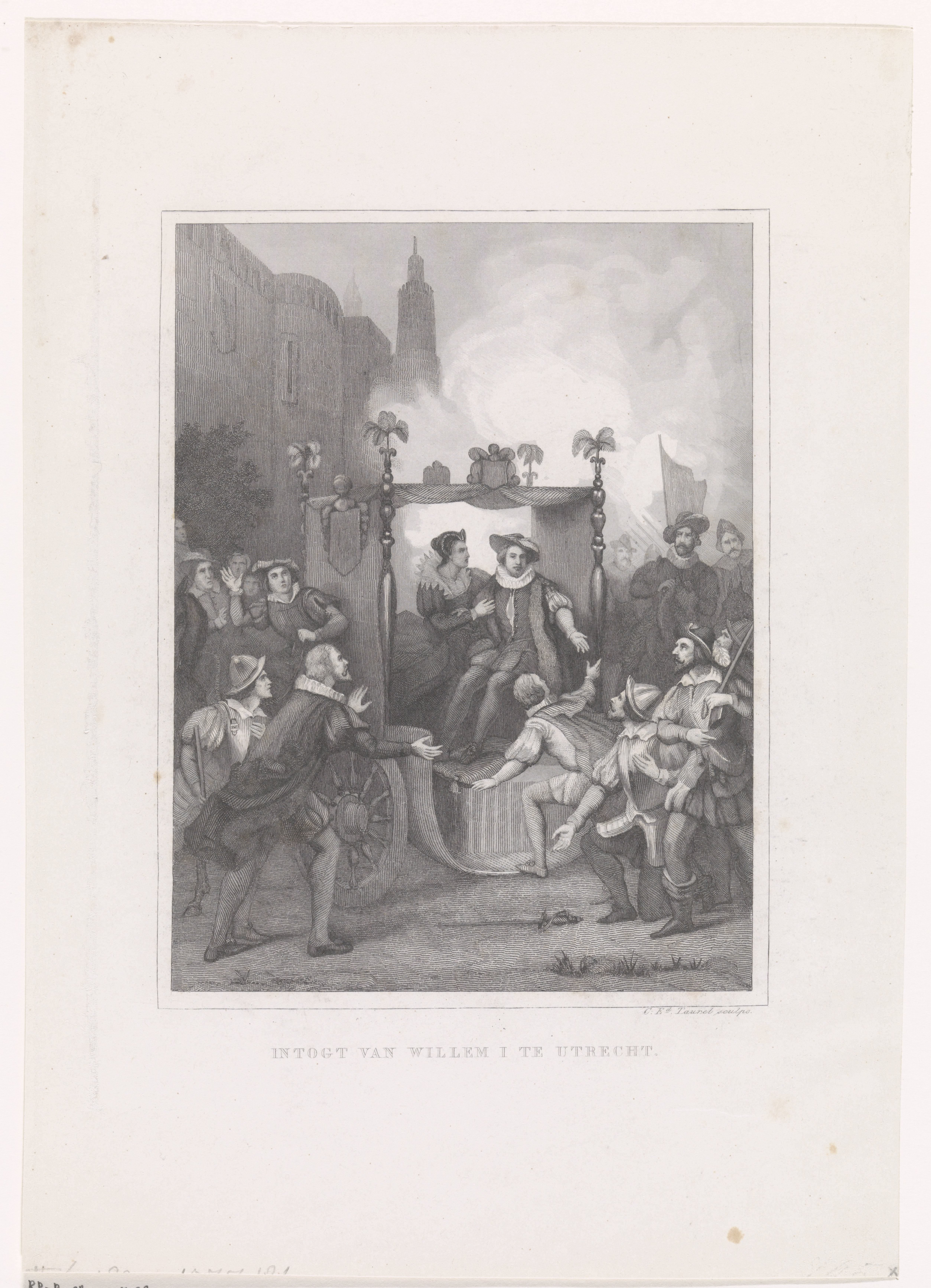 Incident bij de aankomst van Willem van Oranje in Utrecht, 1577