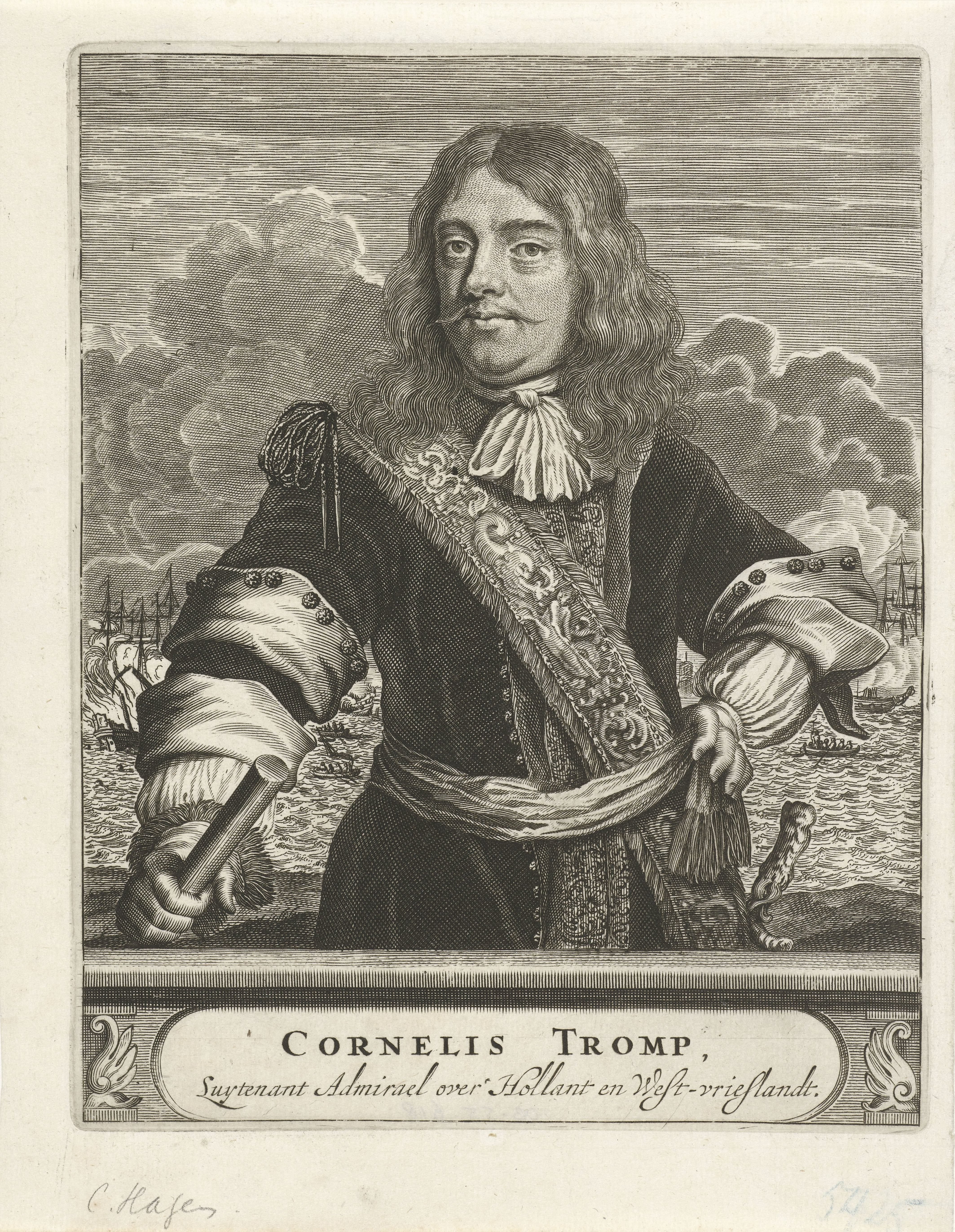 Portret van Cornelis Tromp
