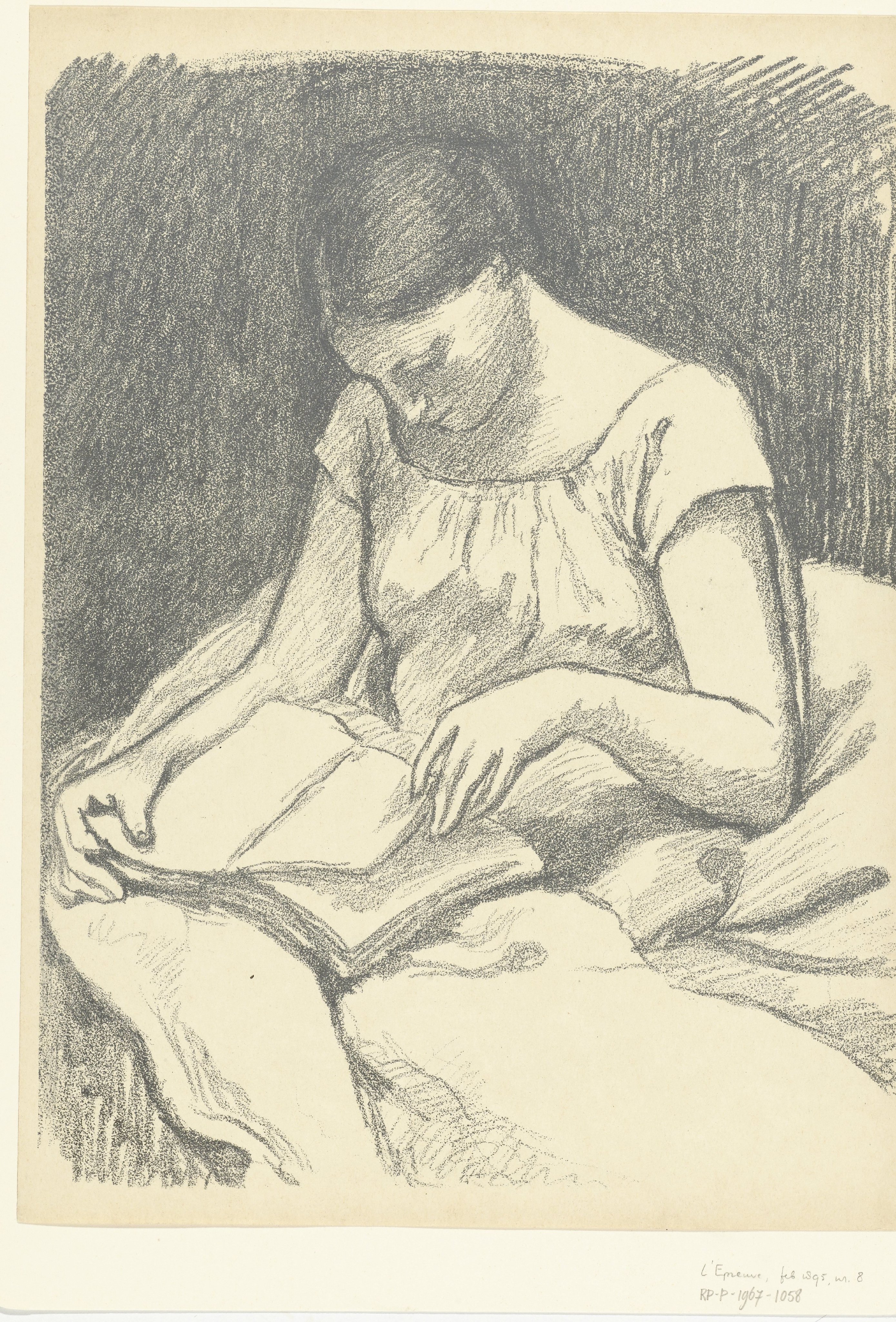 Lezende vrouw