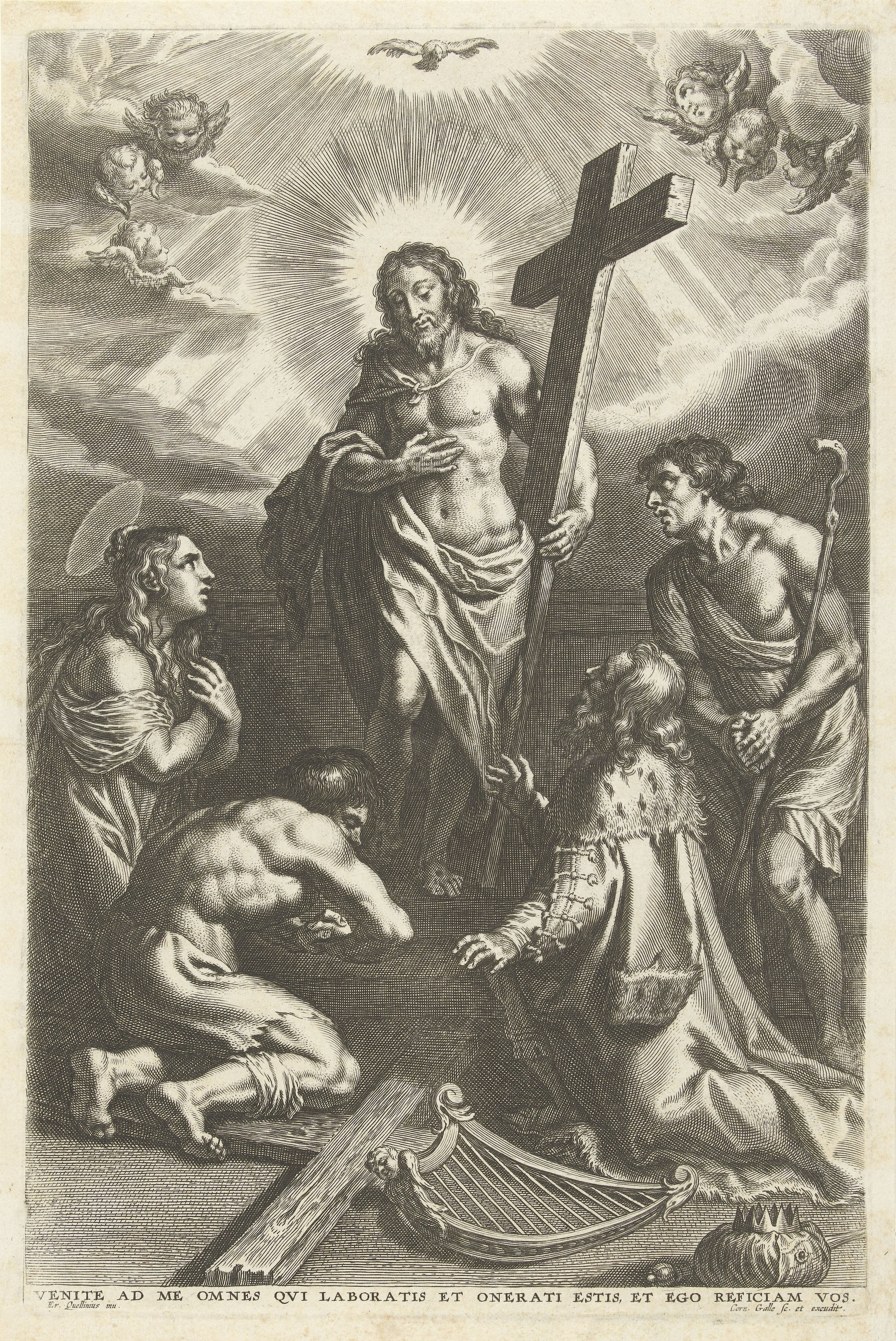 Christus met de boetvaardige zondaars