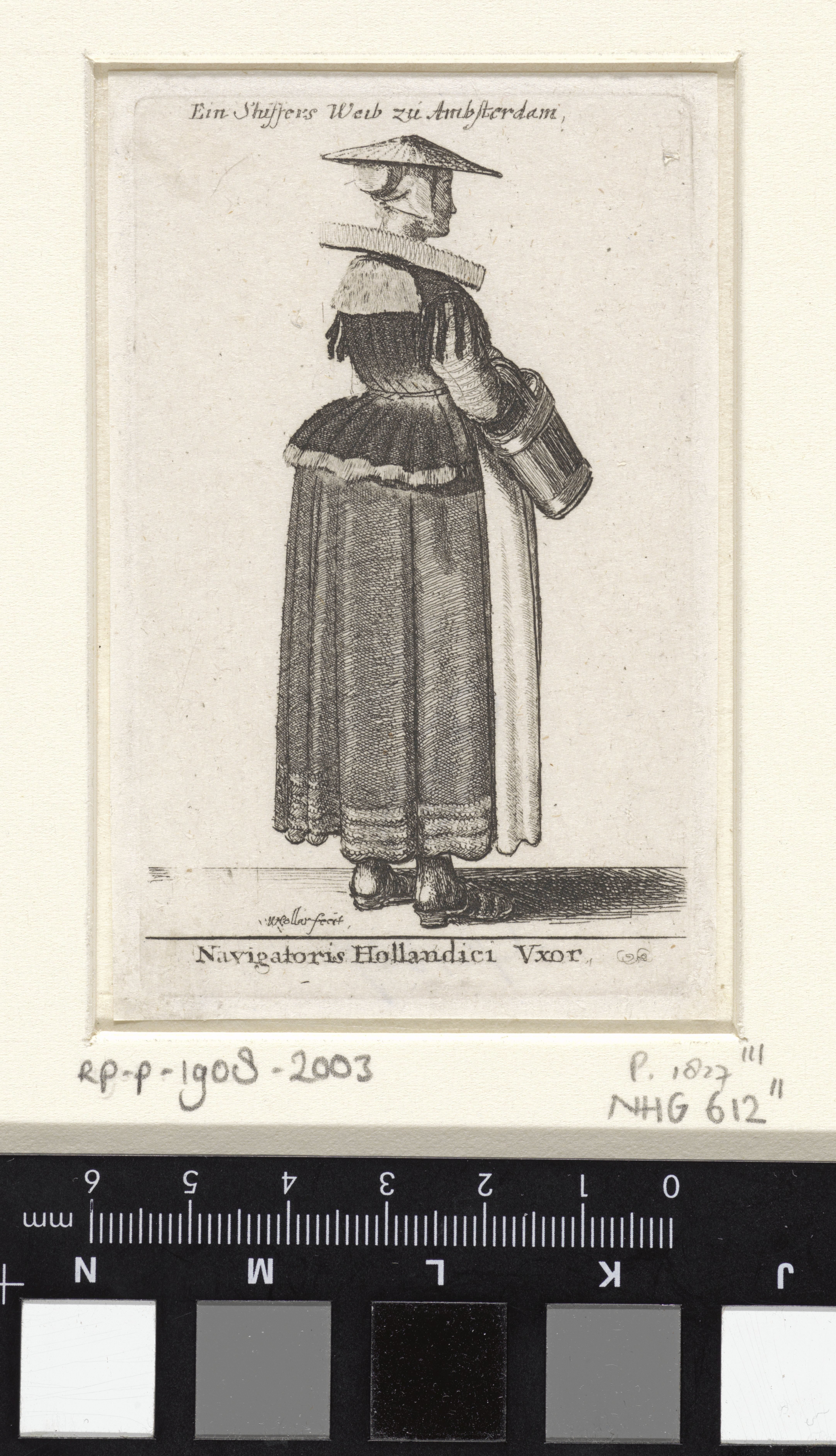 Navigatoris Hollandici Vxor / Ein Shiffers Weib zu Amsterdam