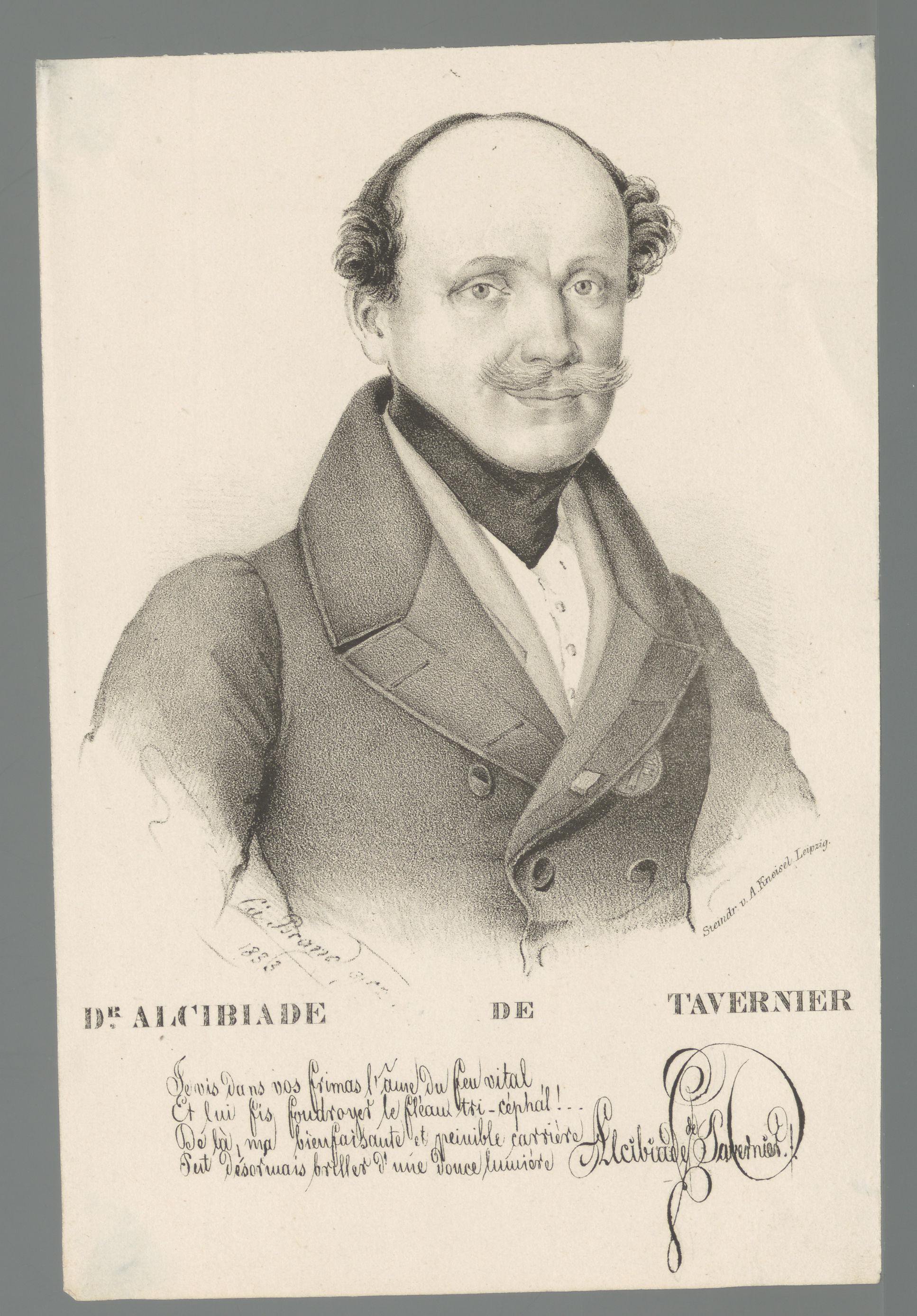 Portret van Alcibiades Tavernier
