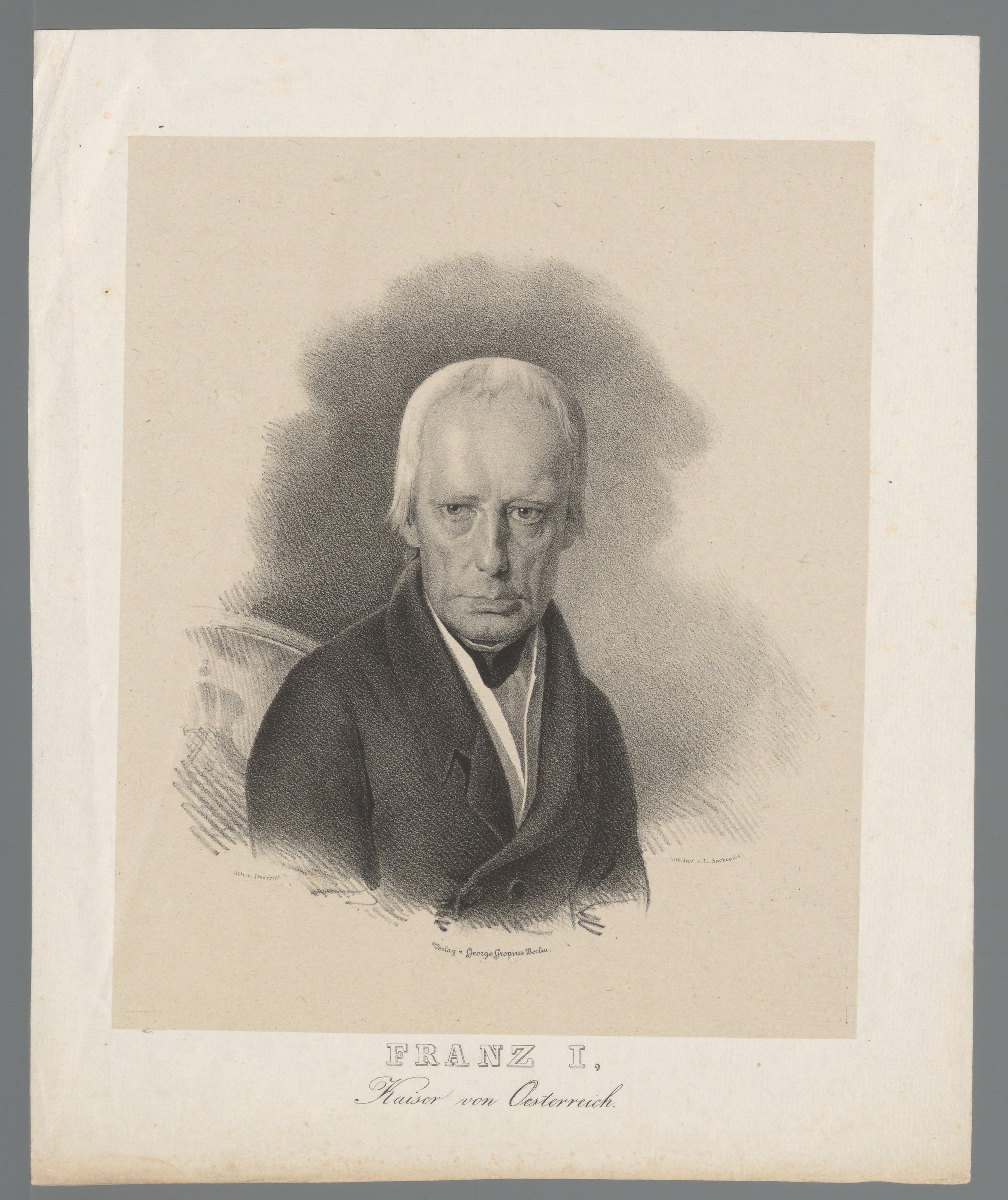 Portret van Frans I