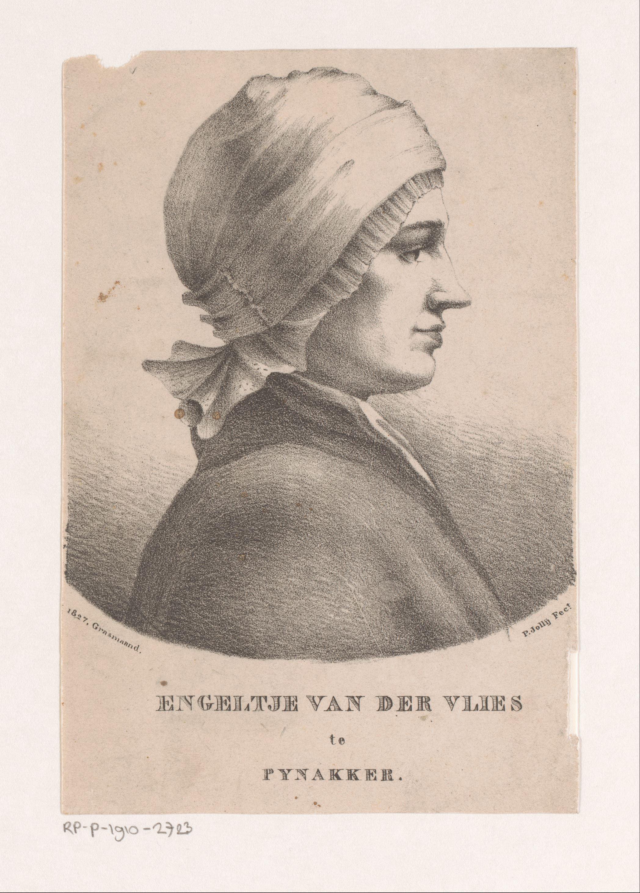 Portret van Engeltje van der Vlies