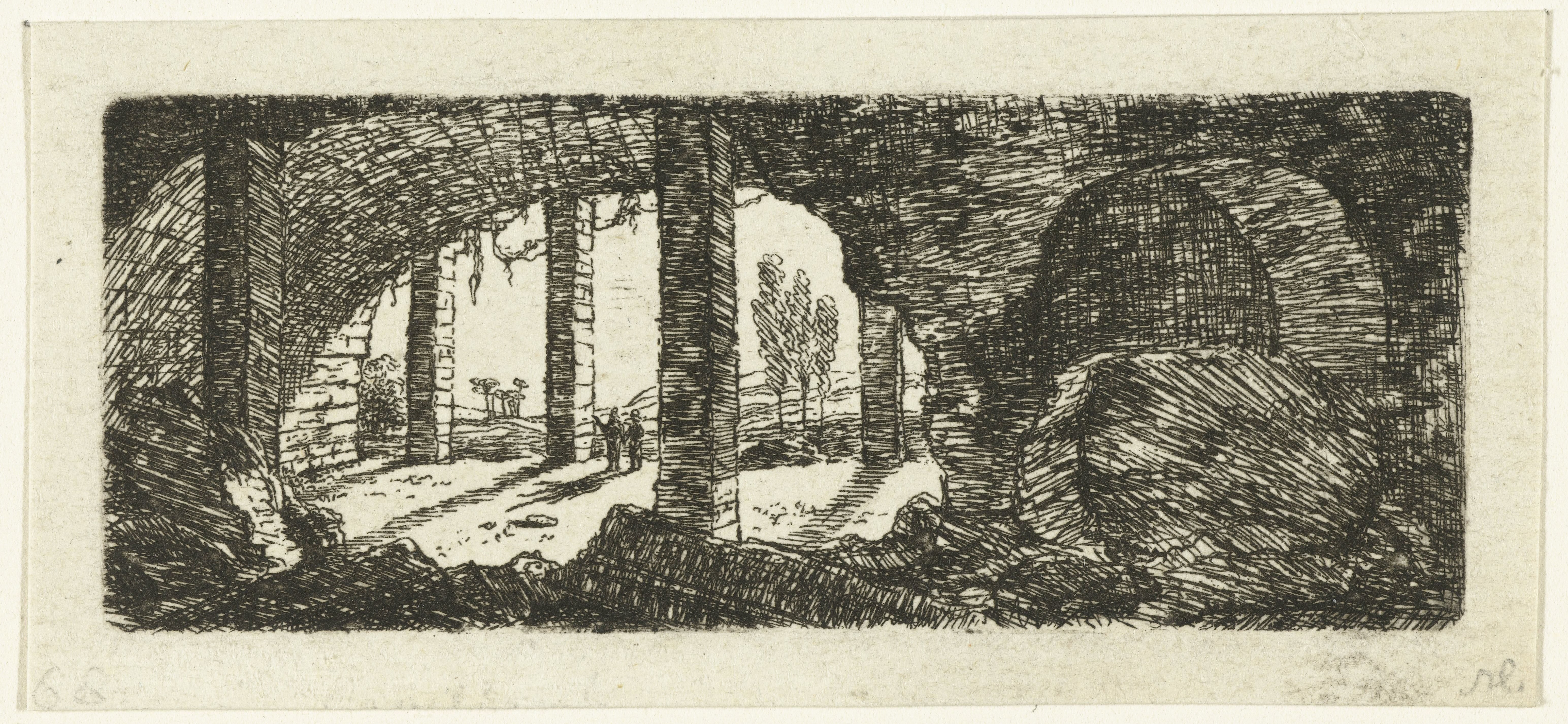 Ruïne van Fort Sint-Pieter bij Maastricht