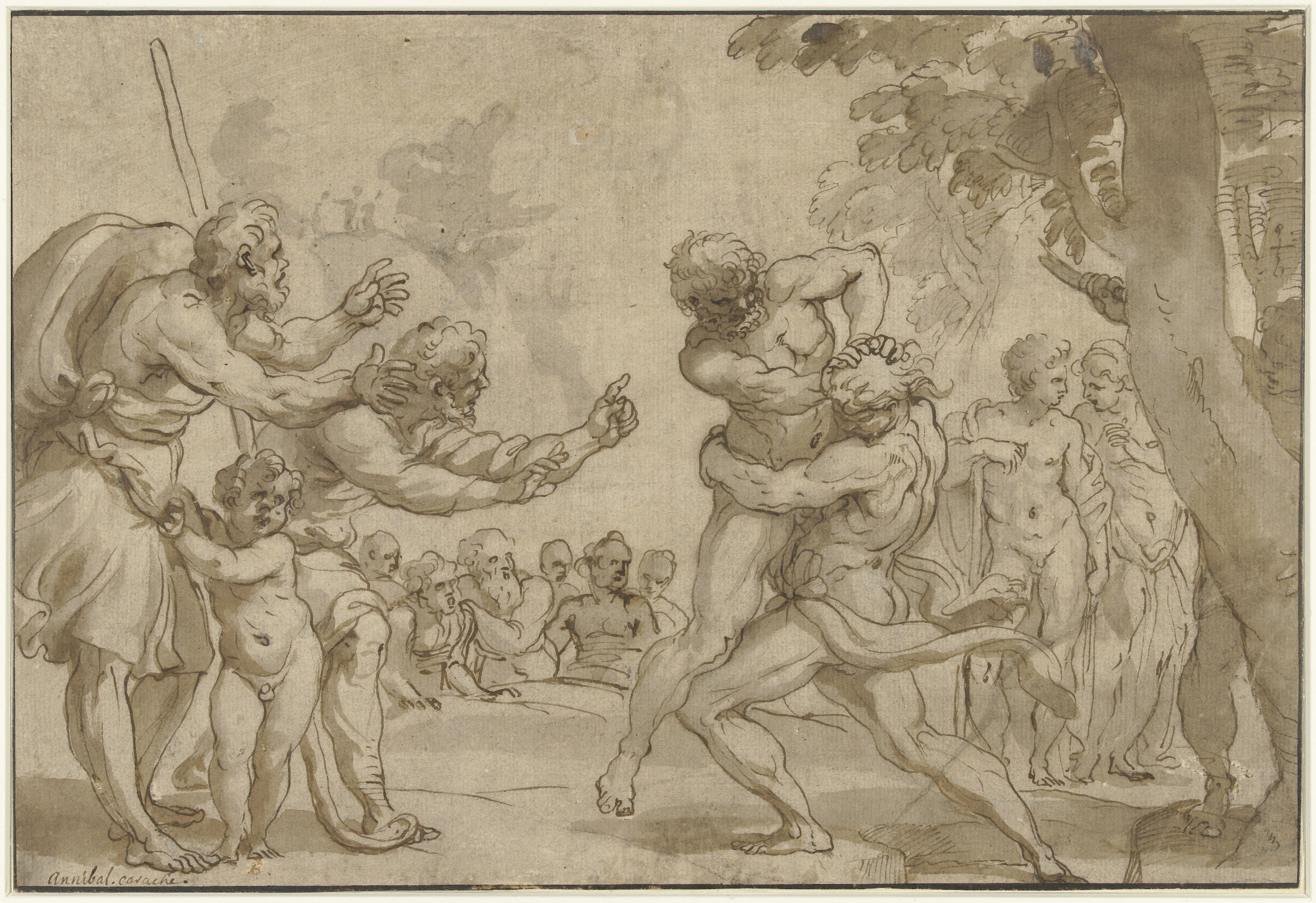 Hercules en Antaeus