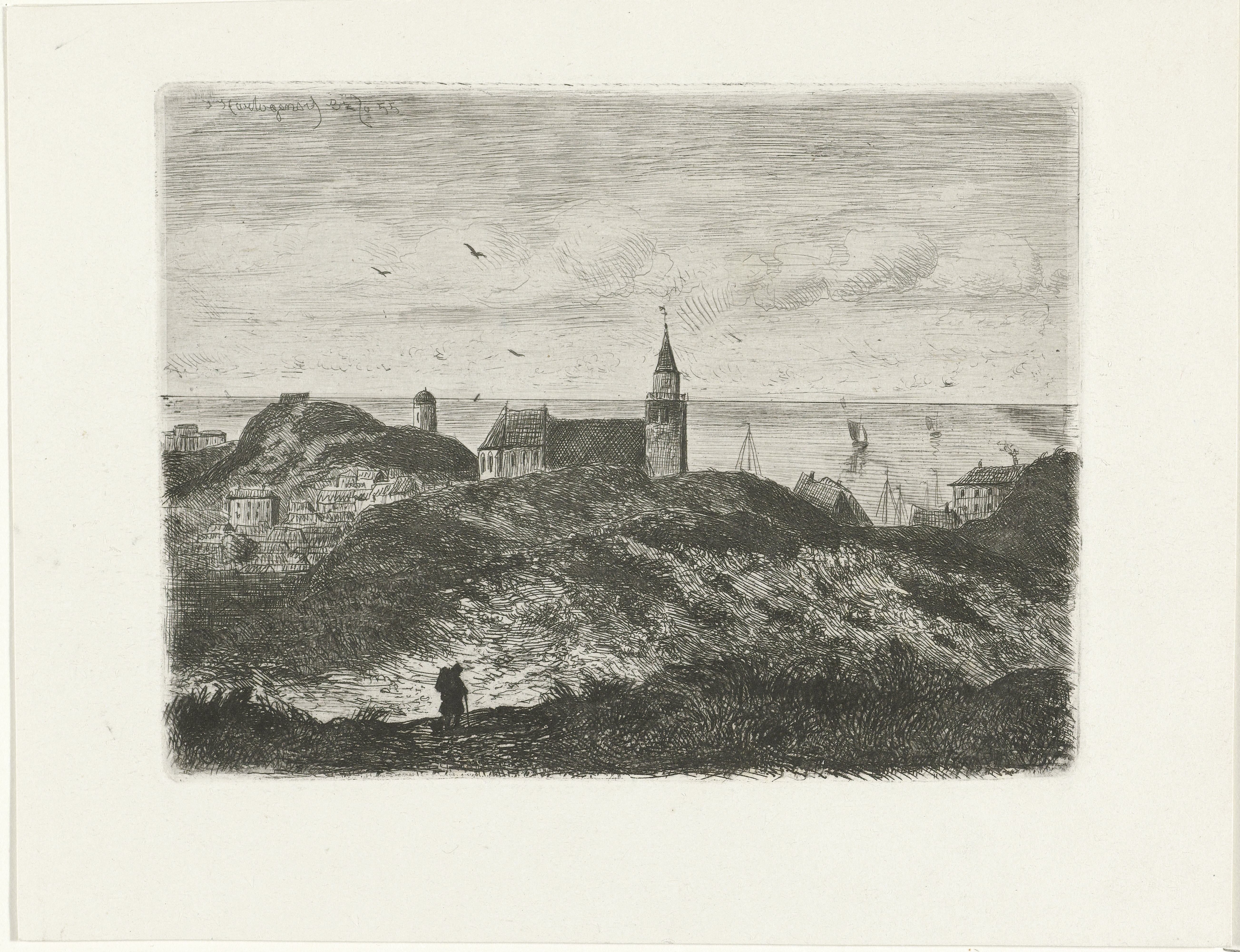 Gezicht op Scheveningen