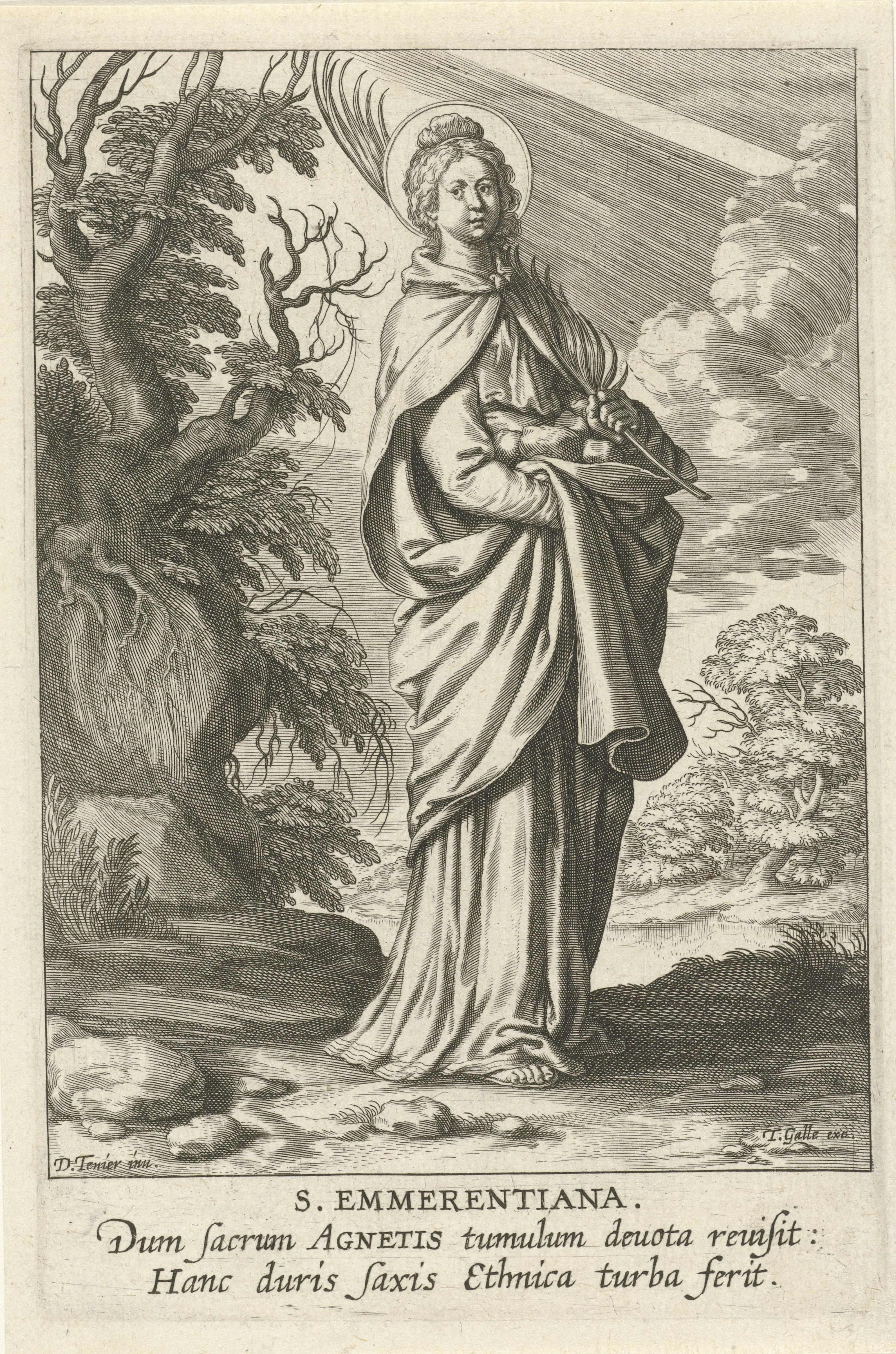 Heilige Emerentiana van Rome