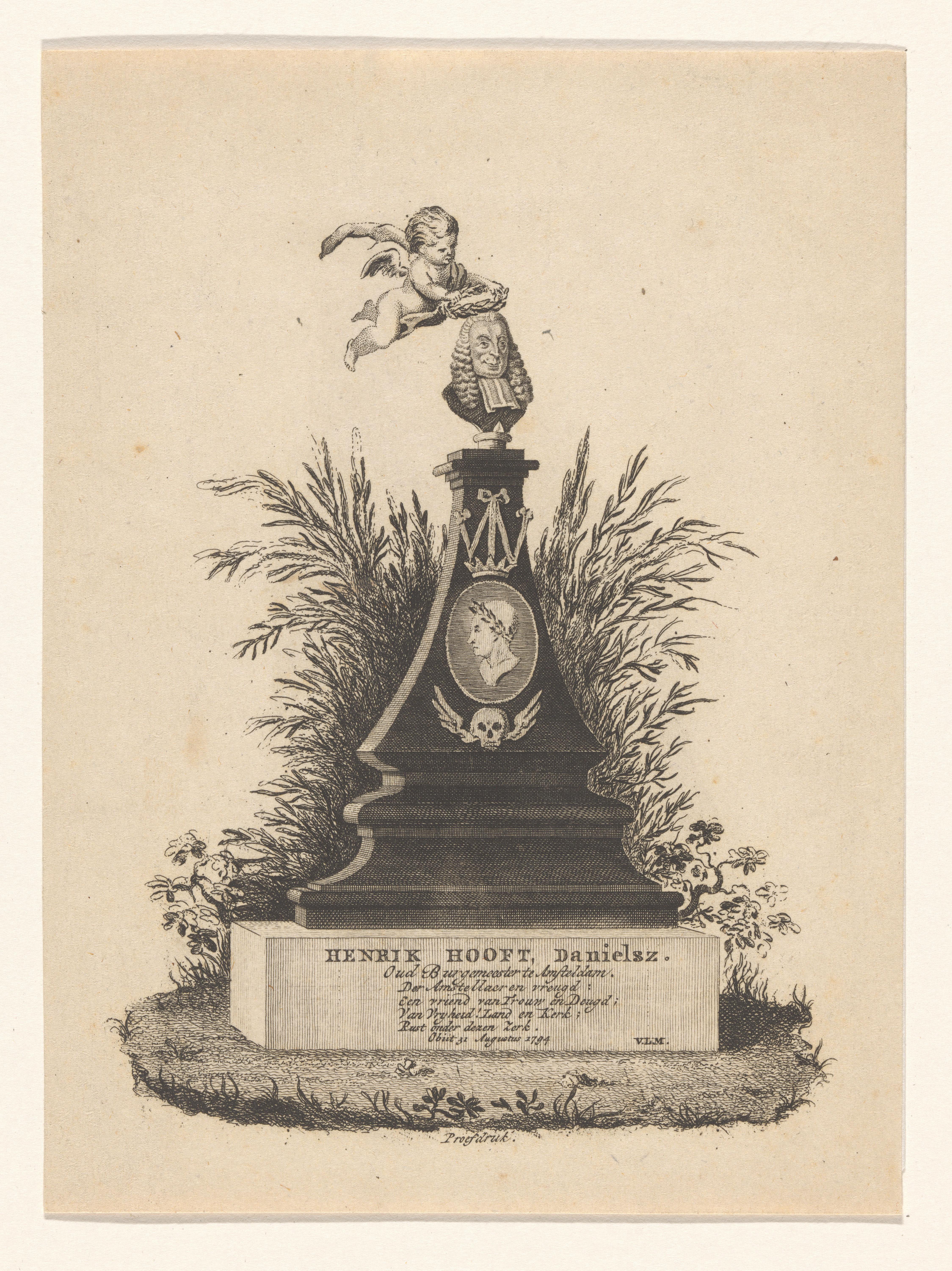 Monument voor Hendrik Danielsz. Hooft