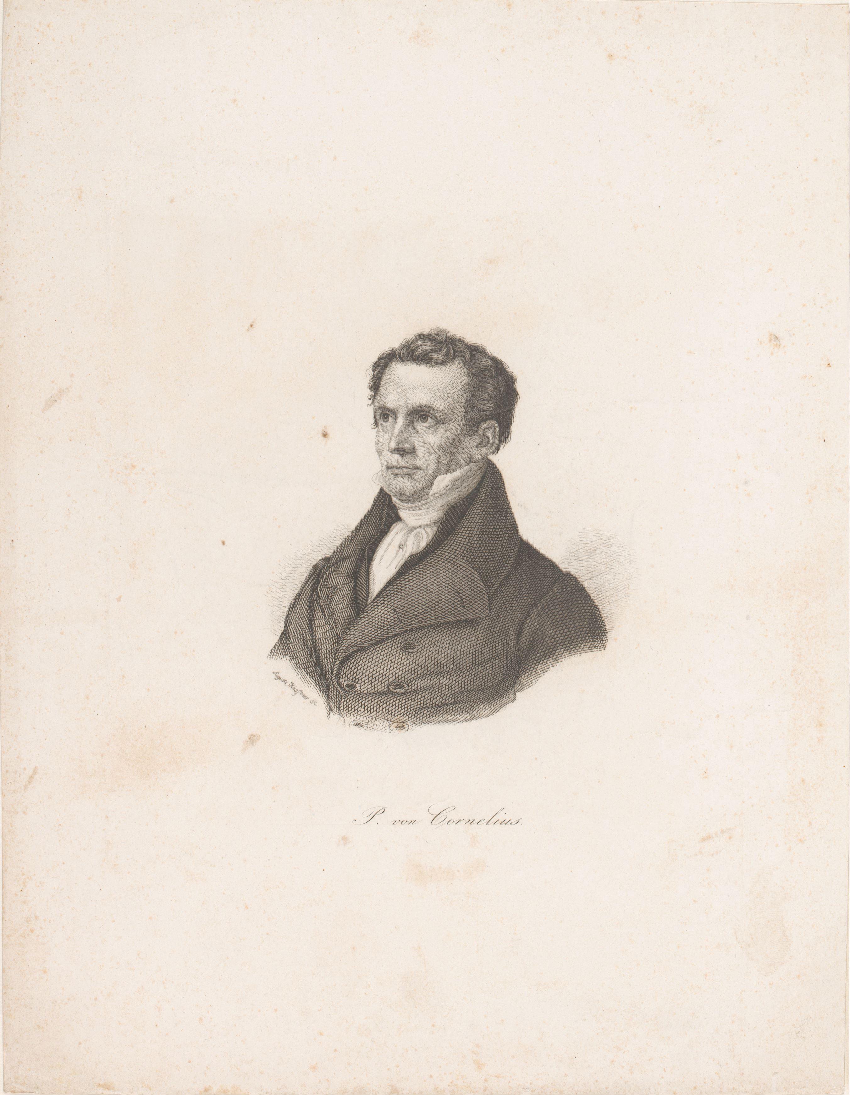 Portret van Peter von Cornelius