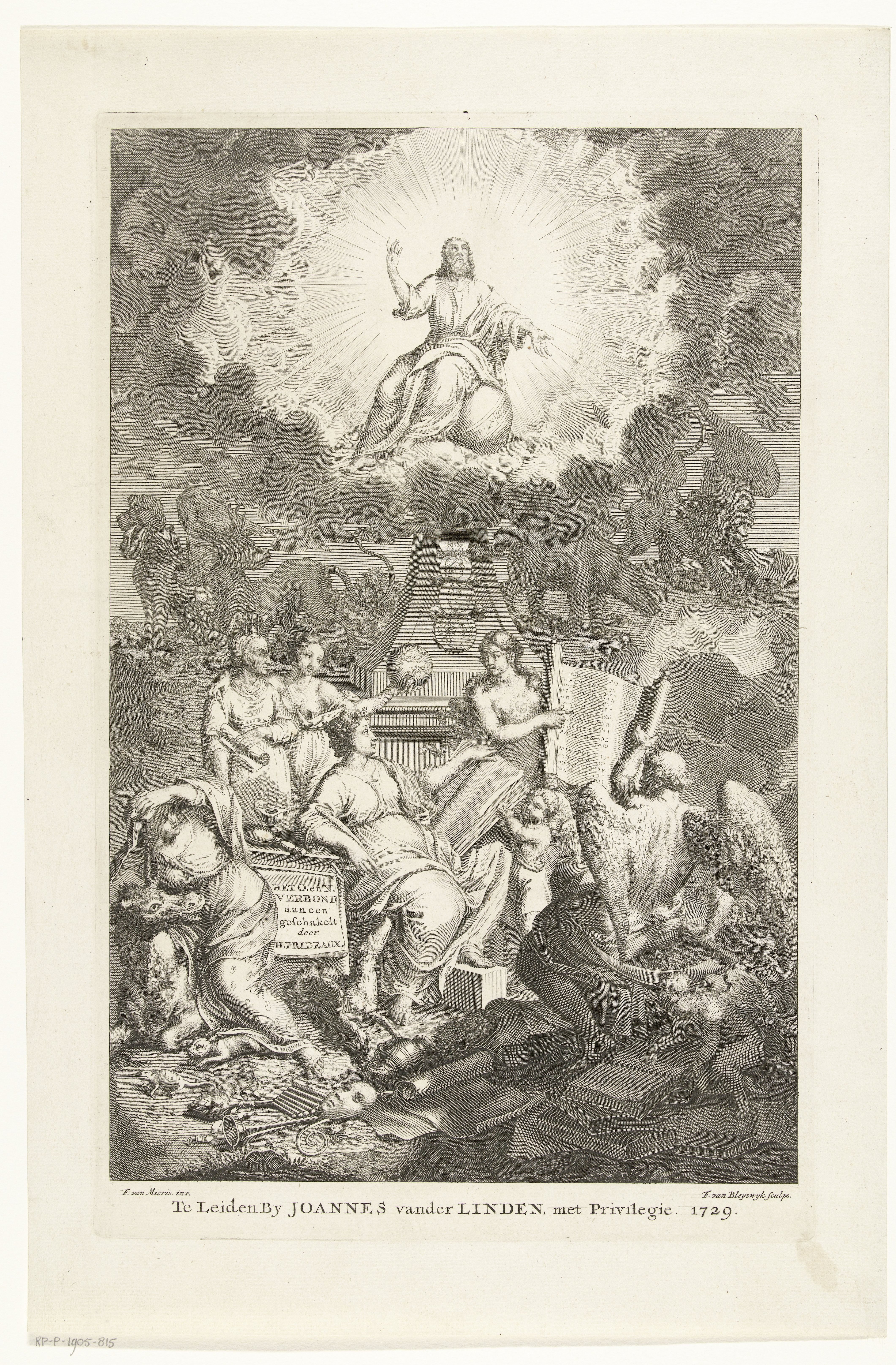 Allegorie op Oude en Nieuwe Testament