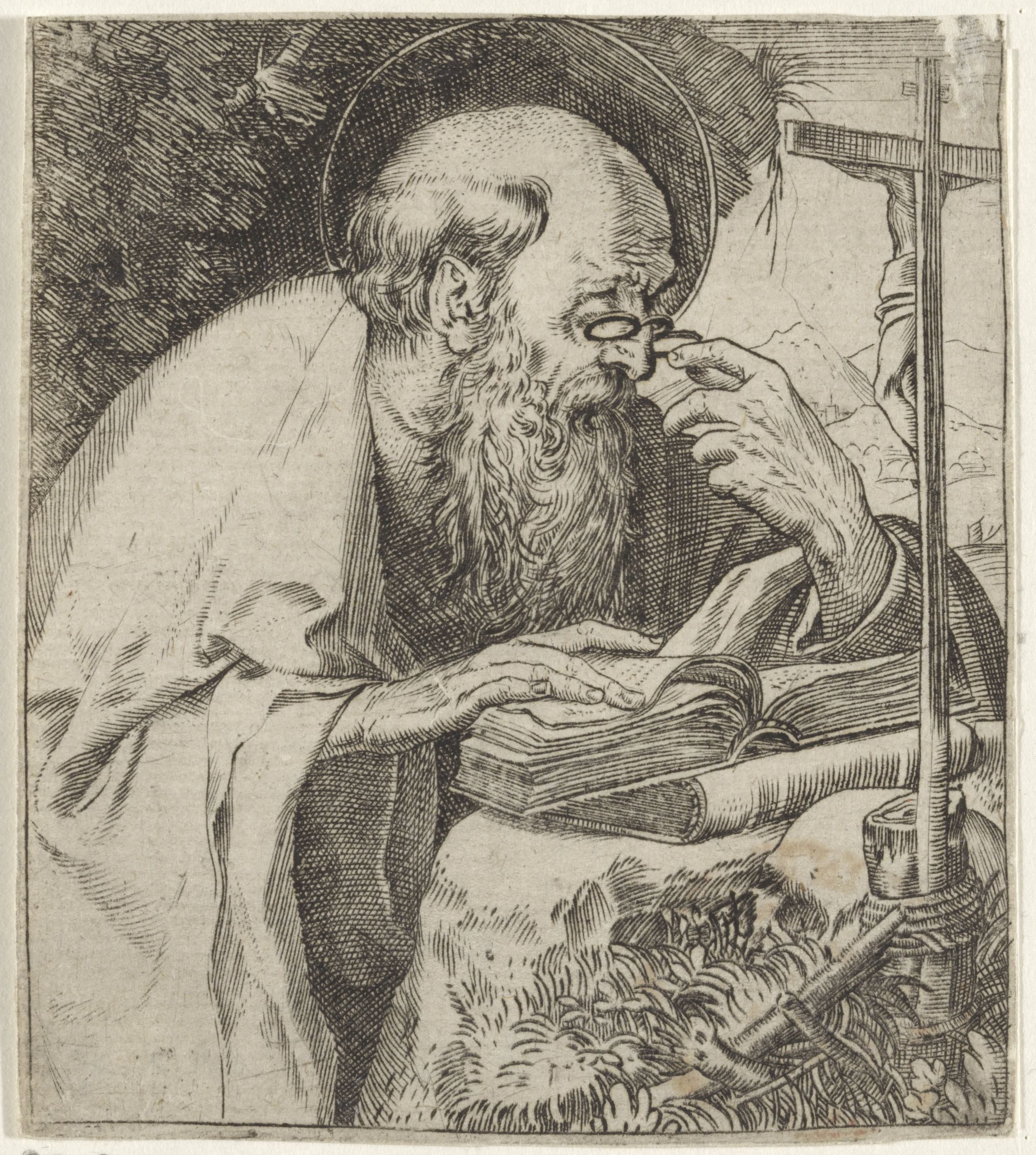 De heilige Hieronymus