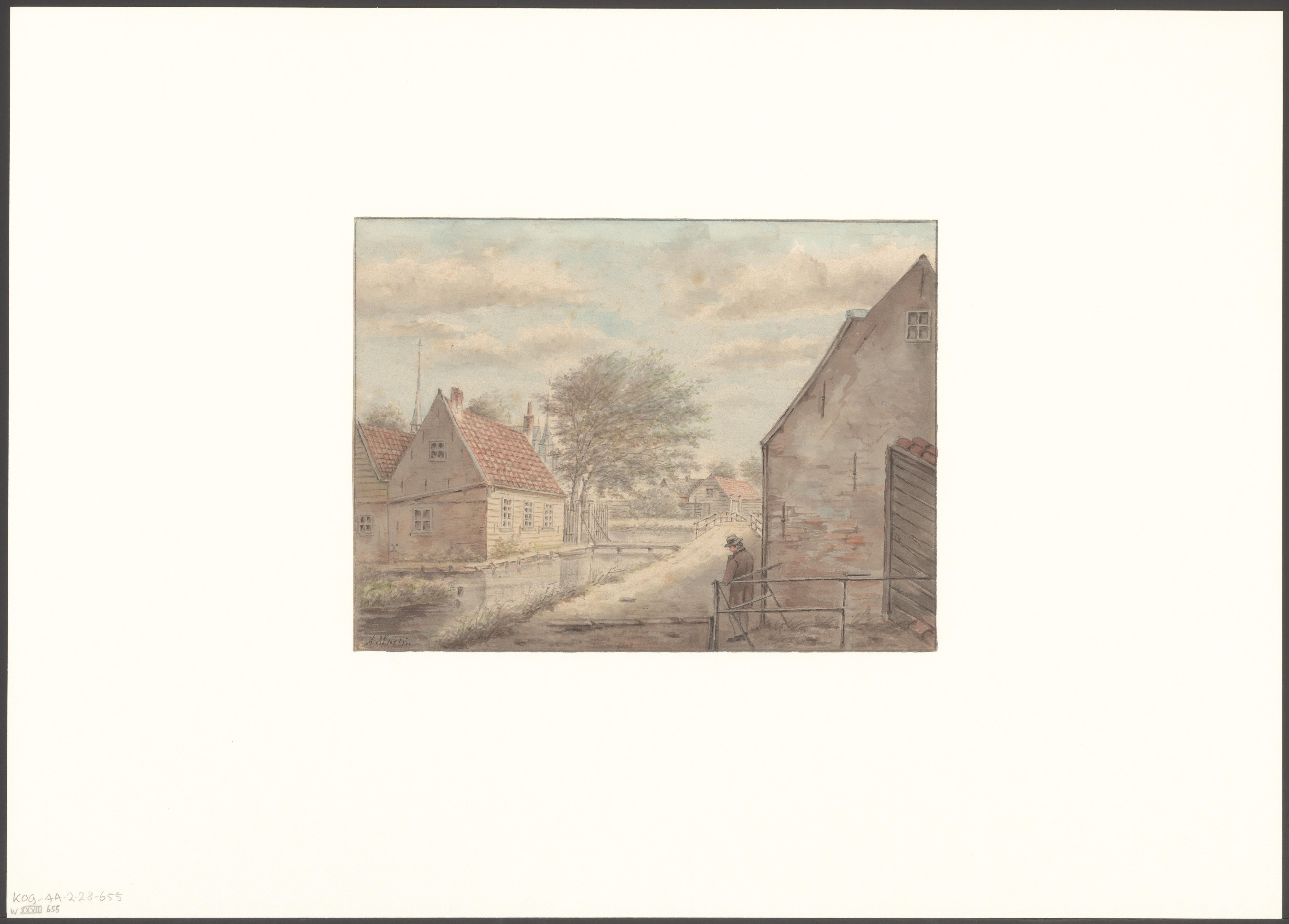 Gezicht op het Kerkpad
