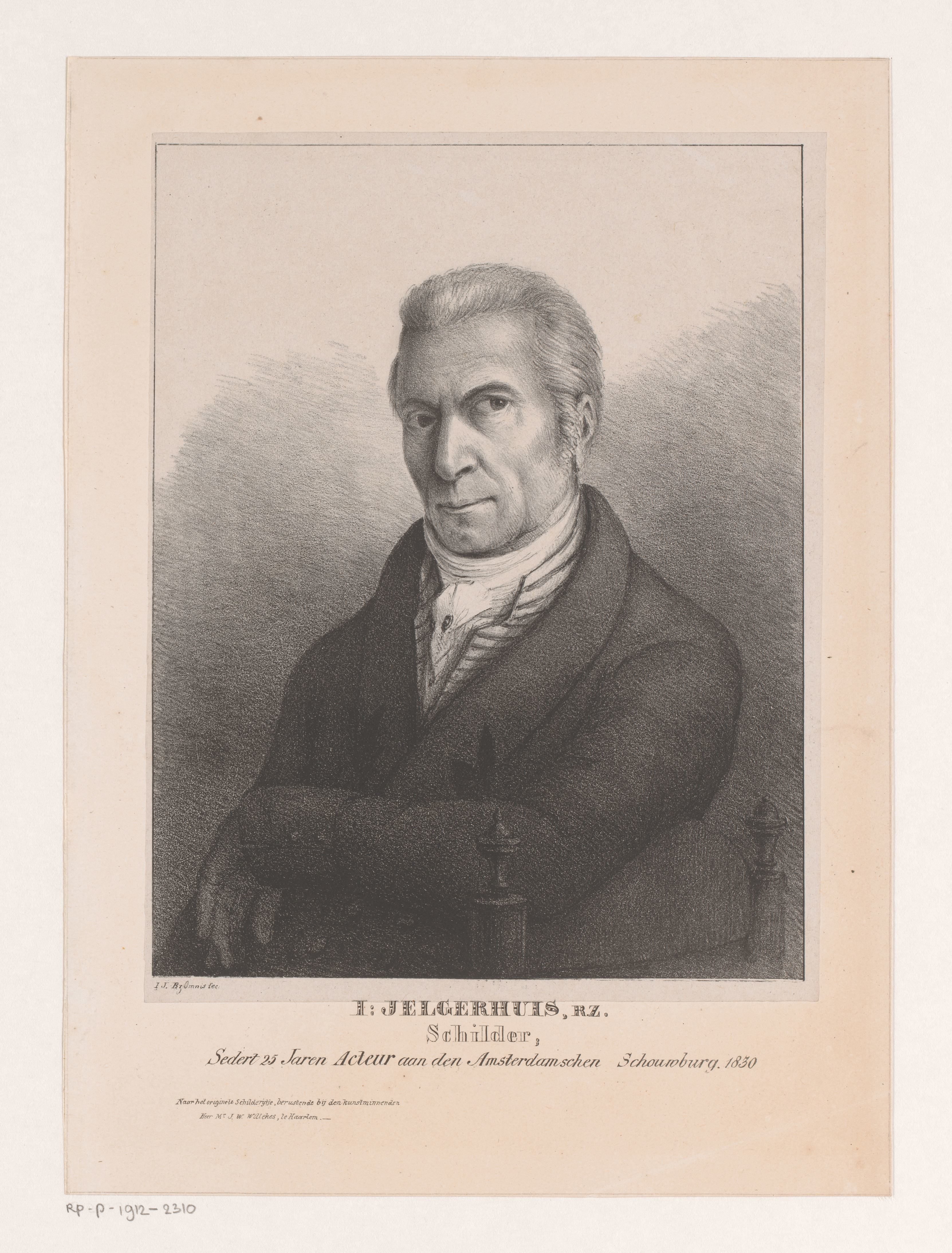 Portret van Johannes Jelgerhuis