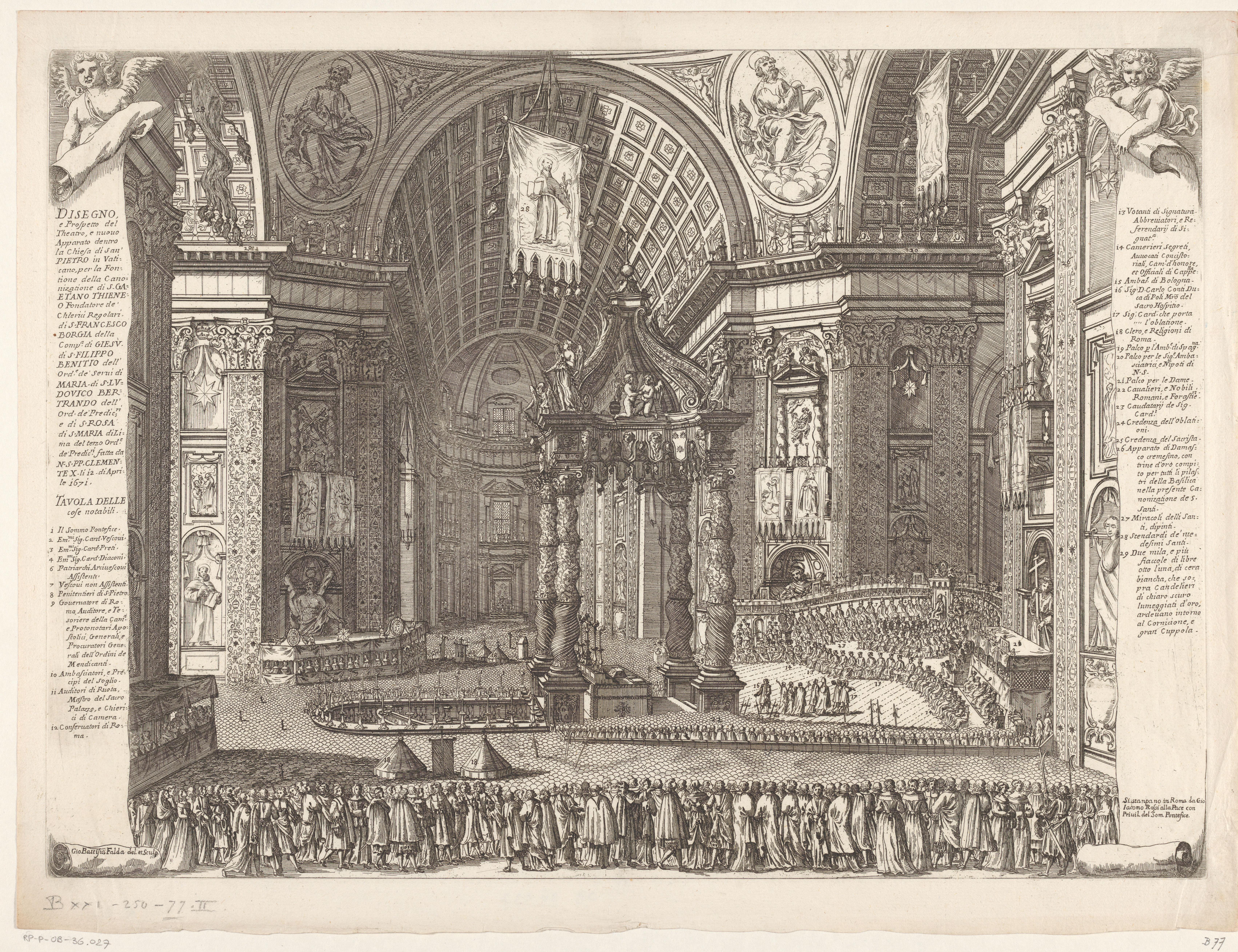 Canonisatie in de Sint-Pietersbasiliek