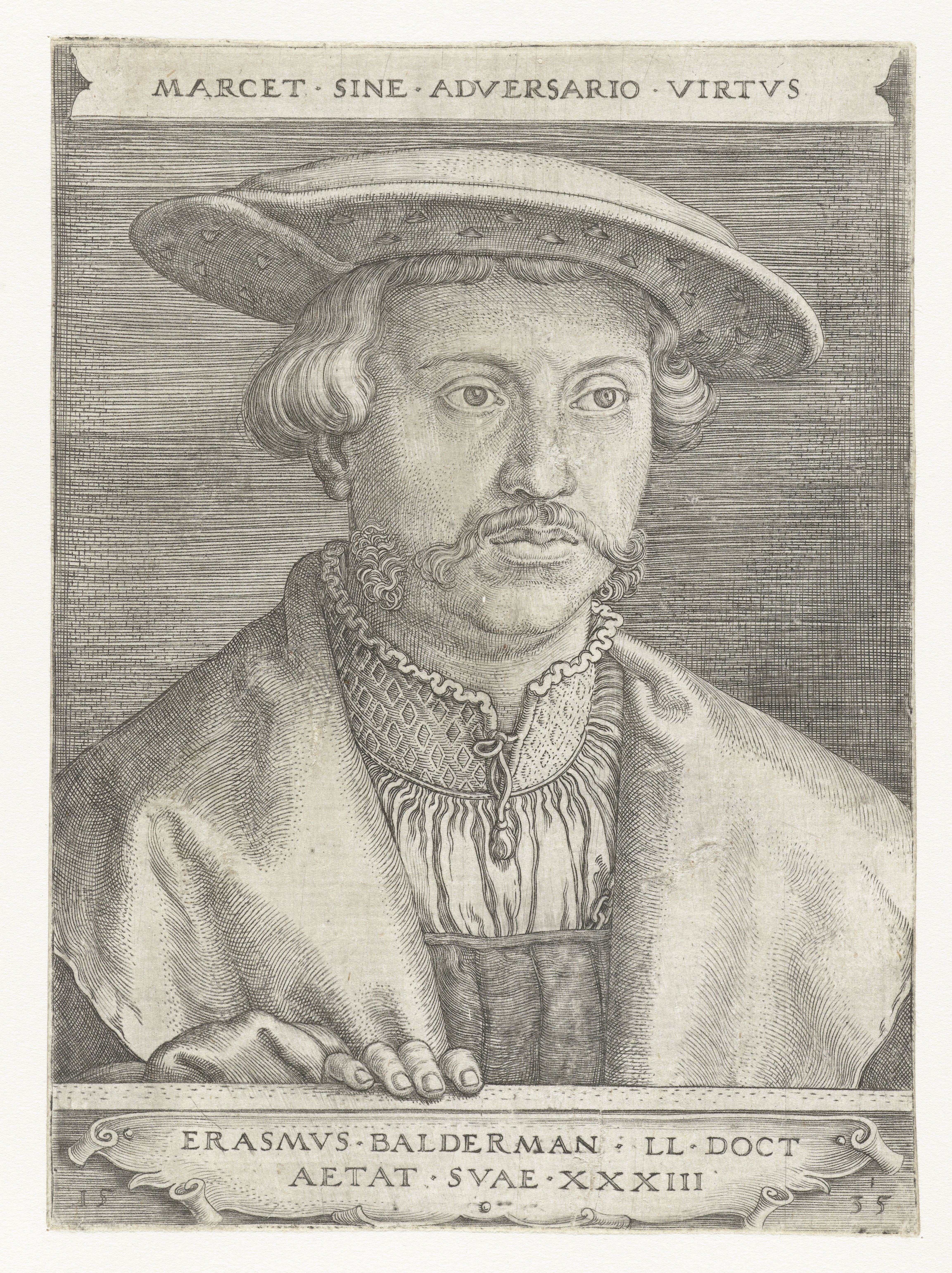 Portret van Erasmus Balderman
