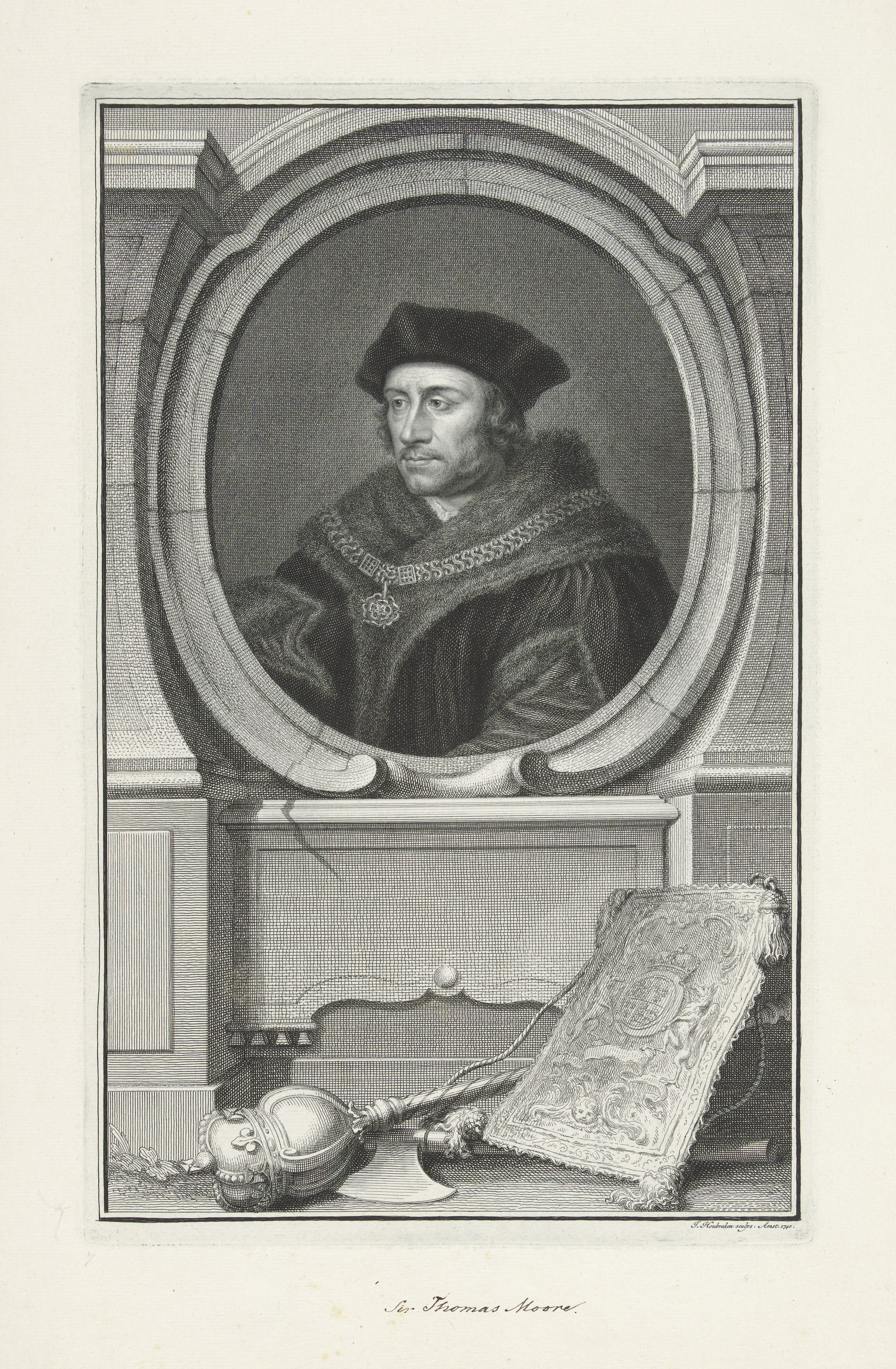 Portret van sir Thomas More
