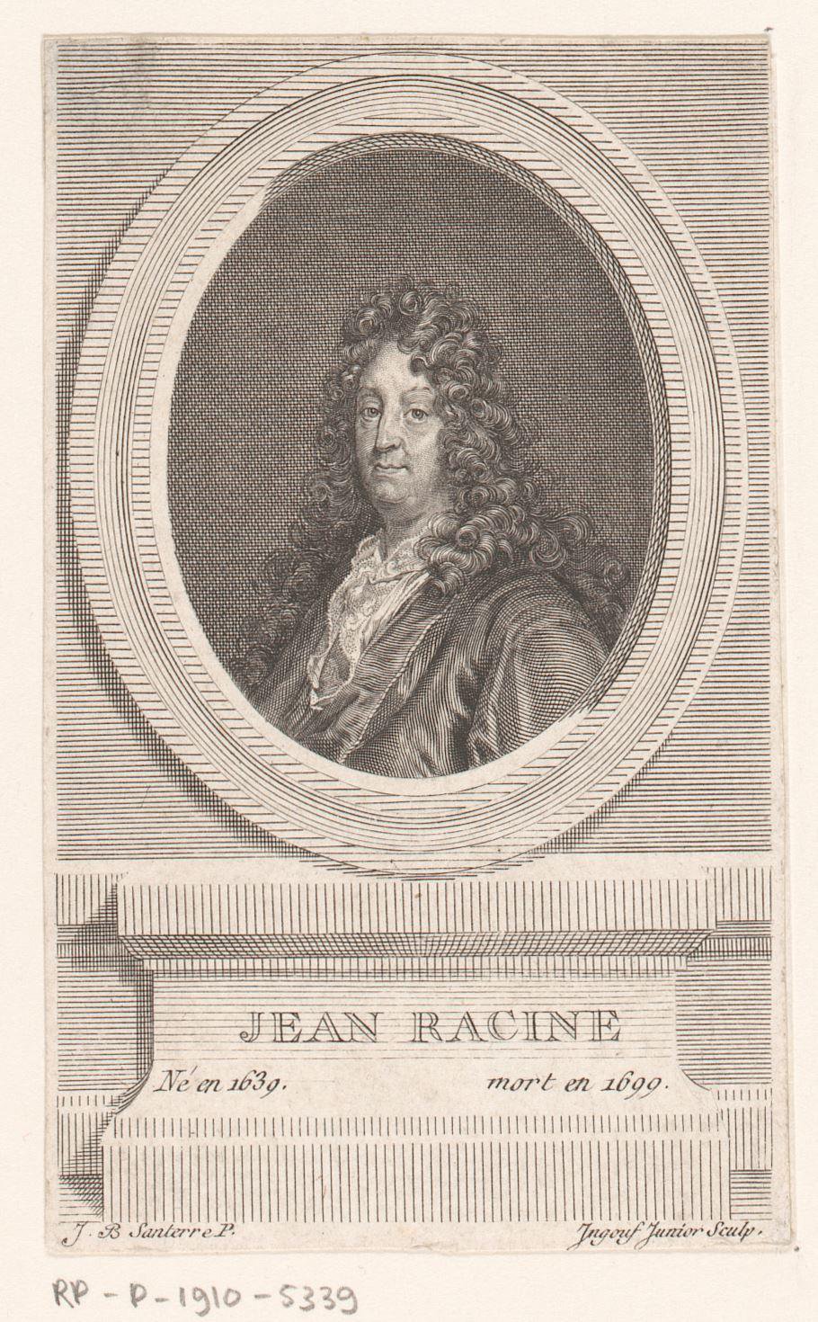 Portret van Jean Racine