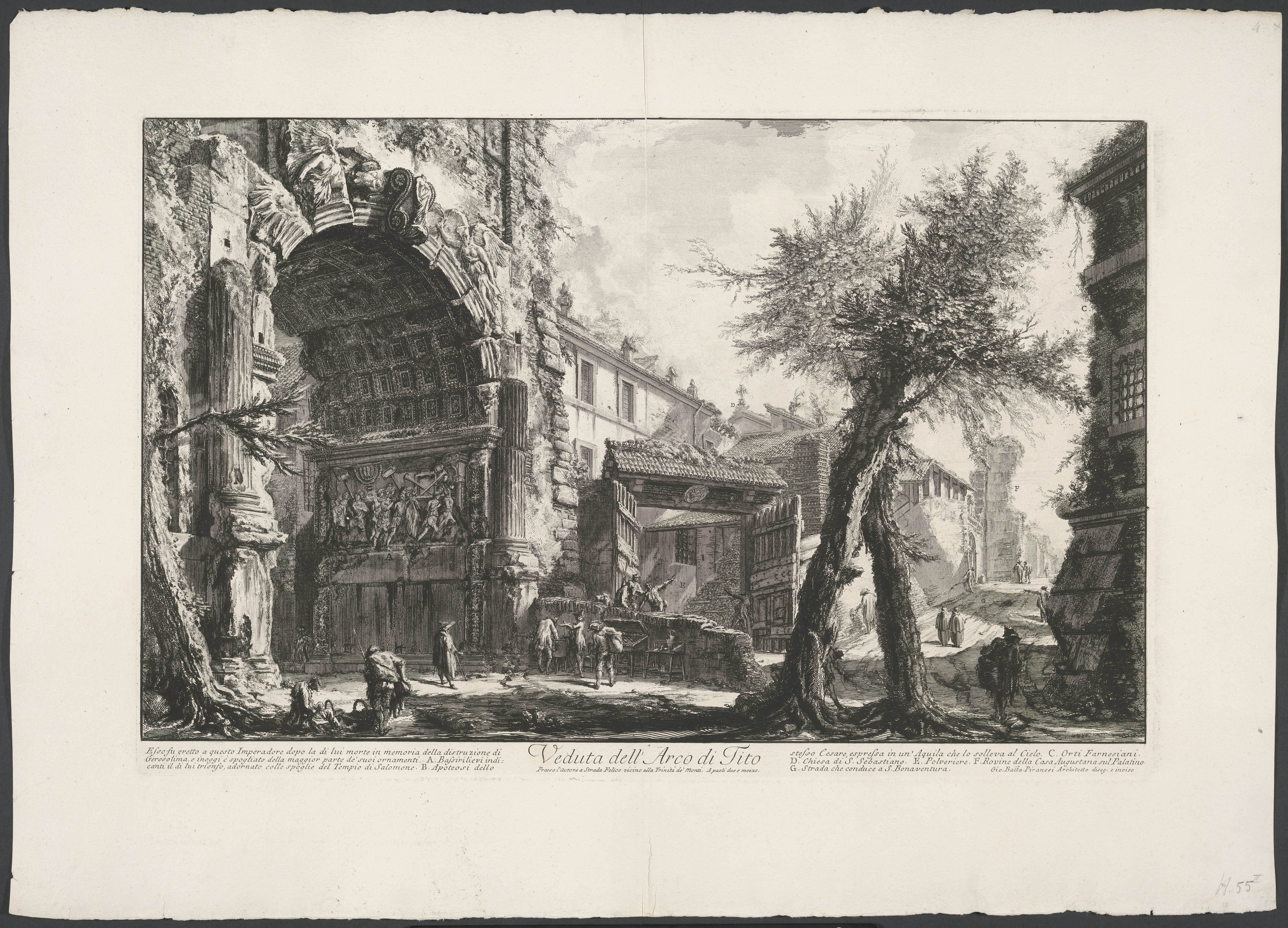 Boog van Titus te Rome
