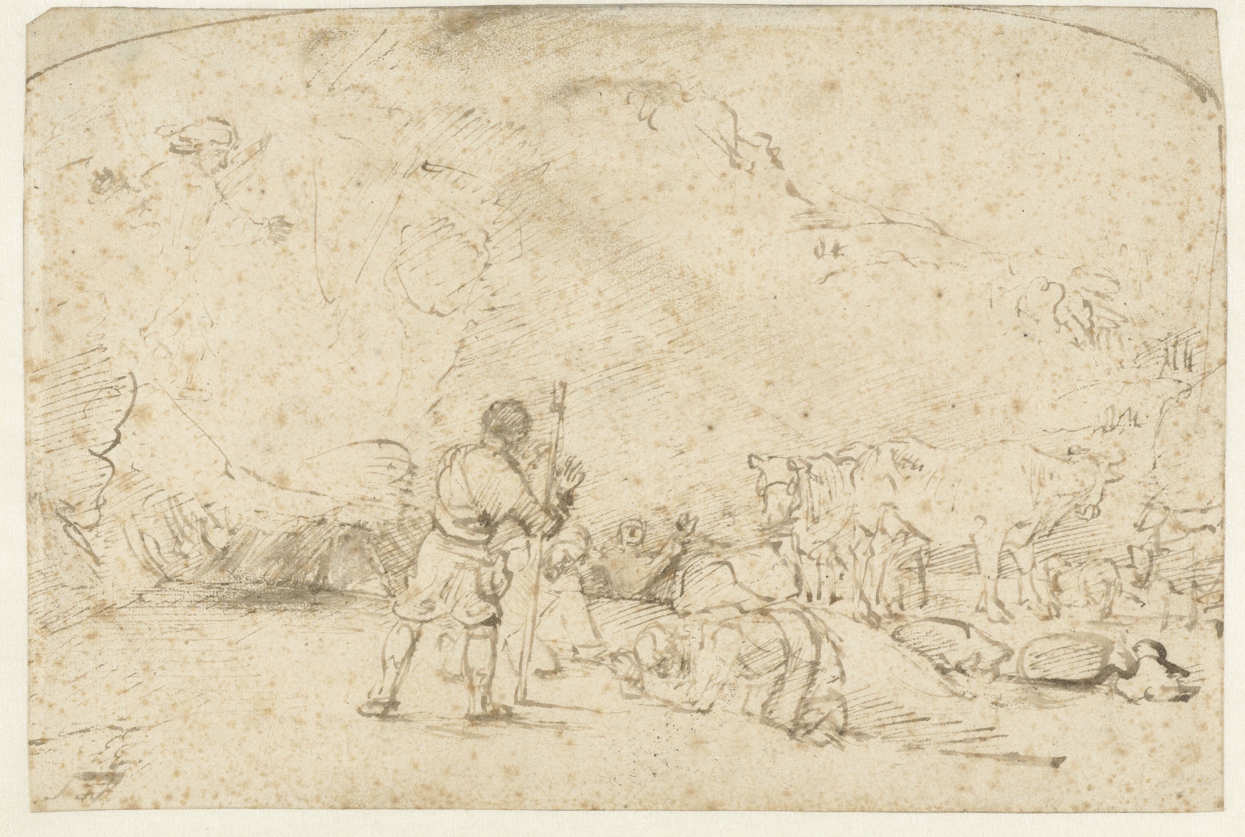 De verkondiging aan de herders