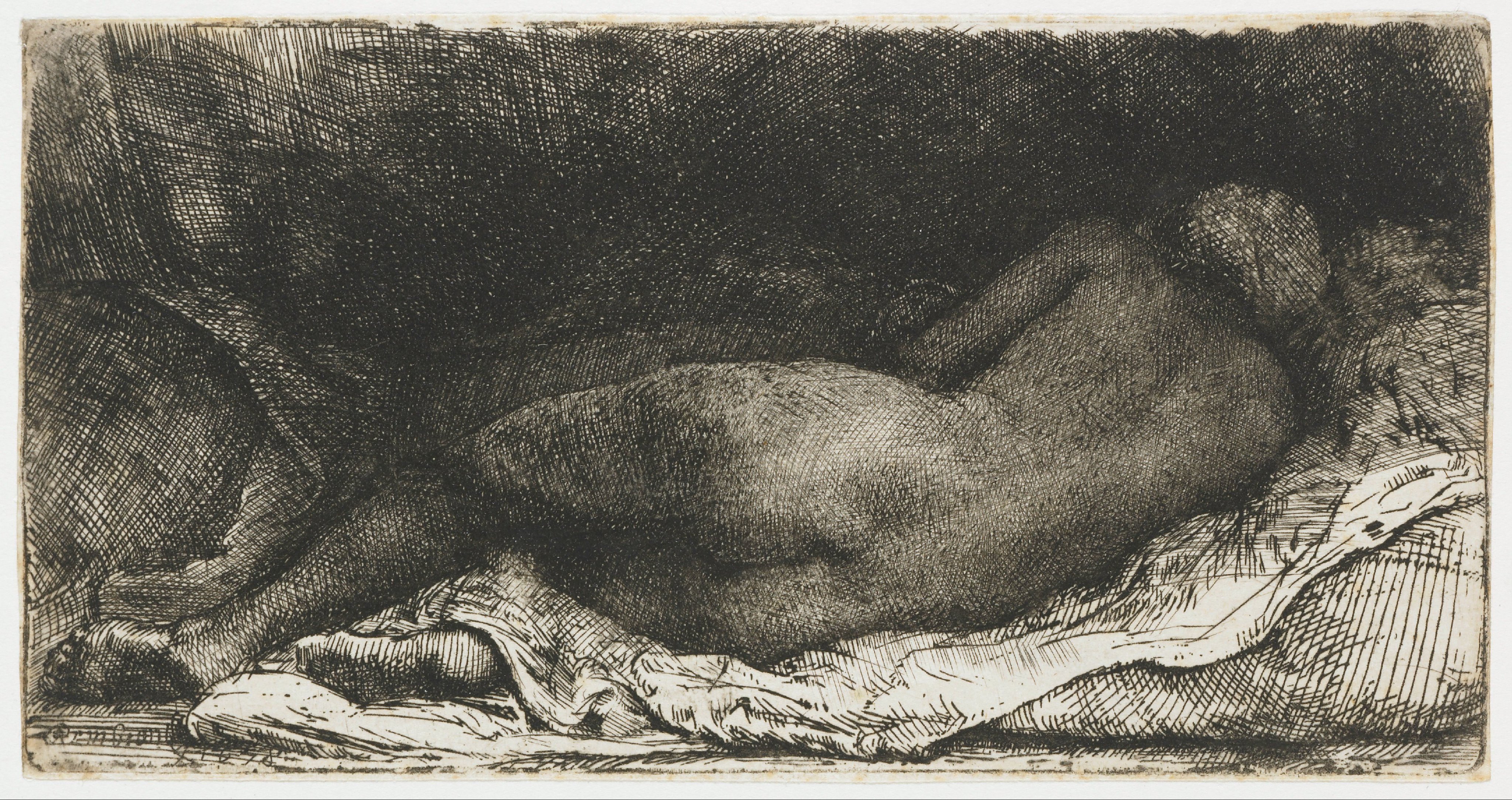 Reclining female nude