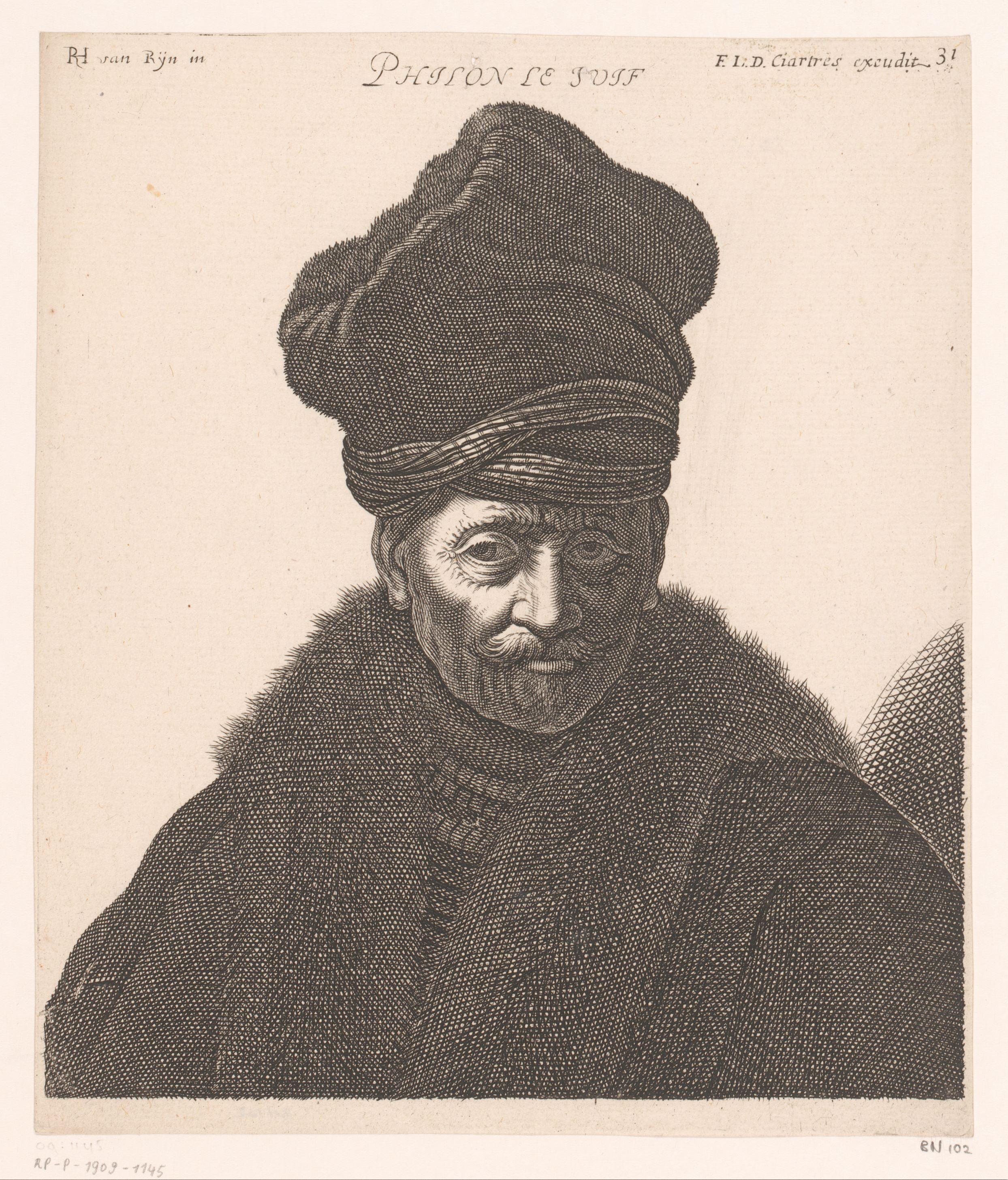 Portret van Philo van Alexandrië