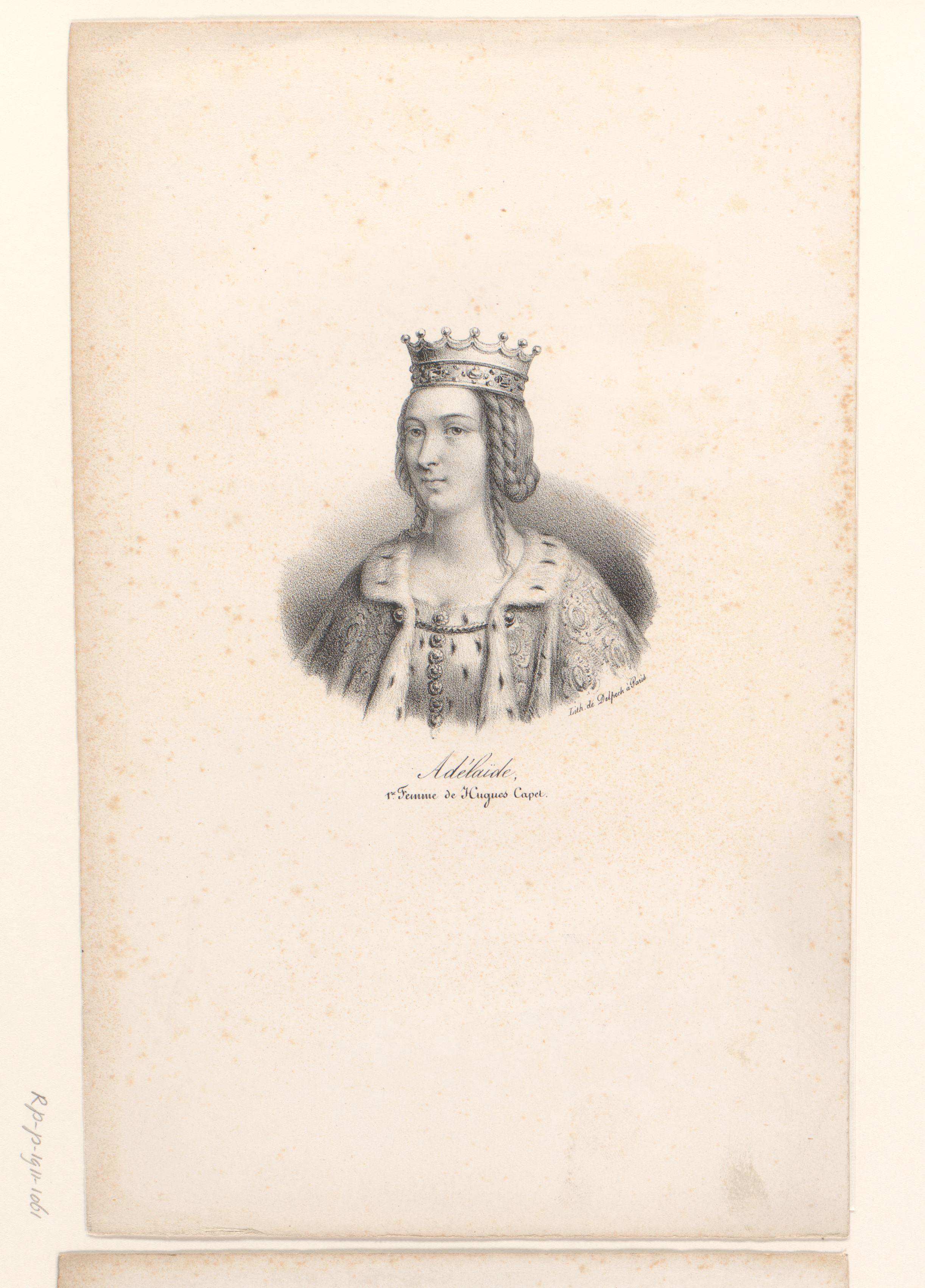 Portret van Adelheid van Poitiers