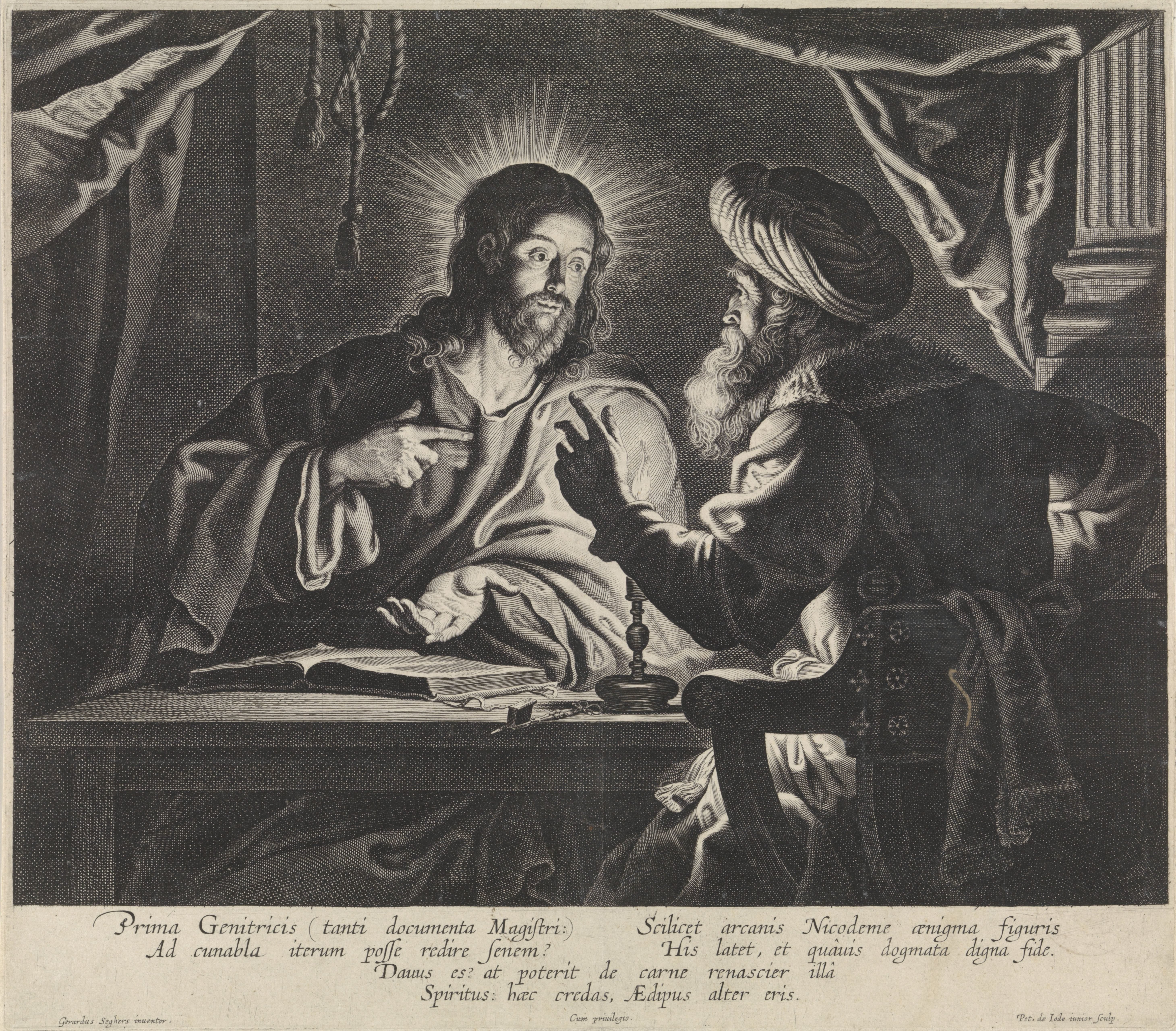 Christus en Nikodemus