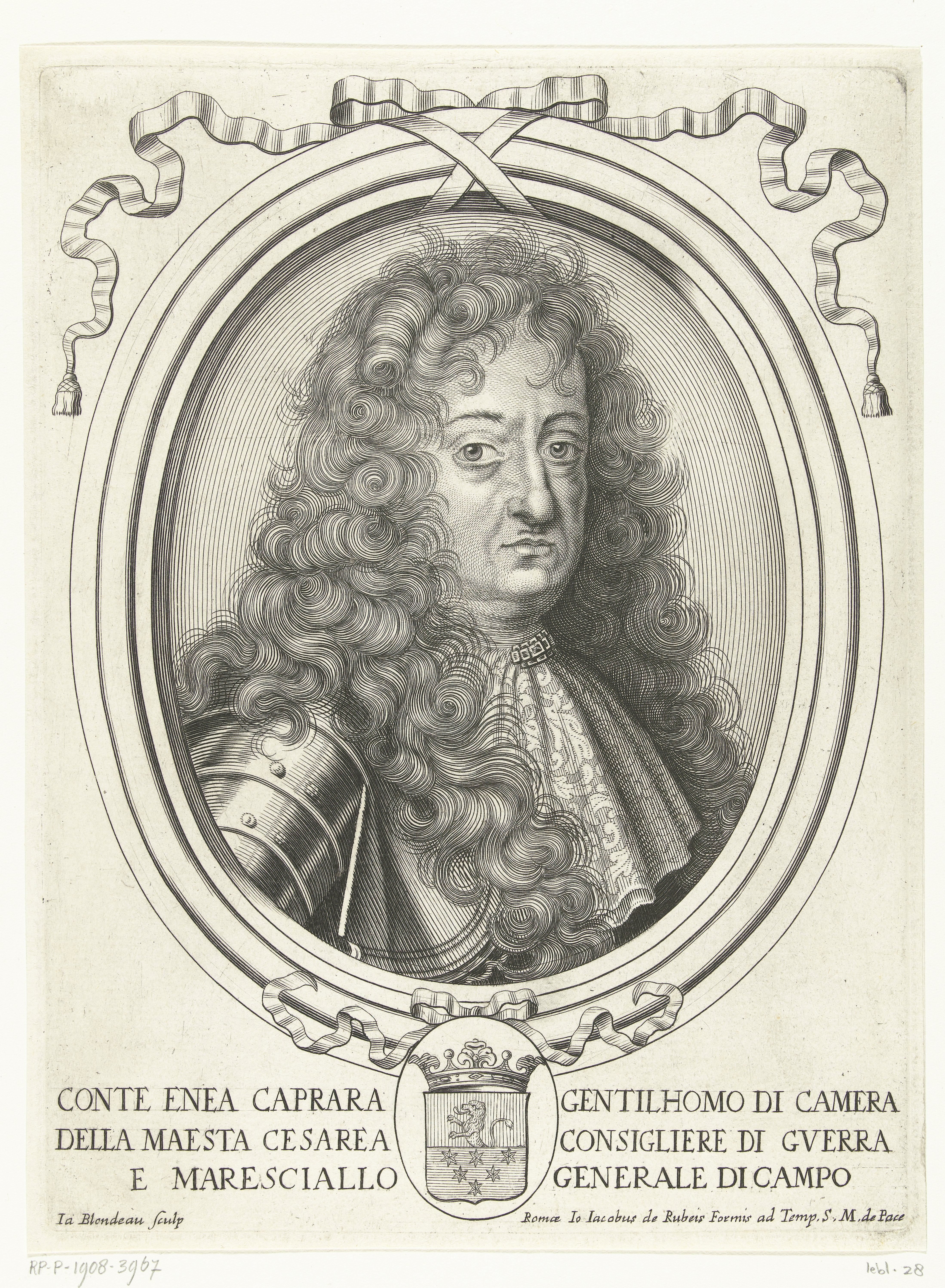 Portret van graaf Enea Silvio Caprara