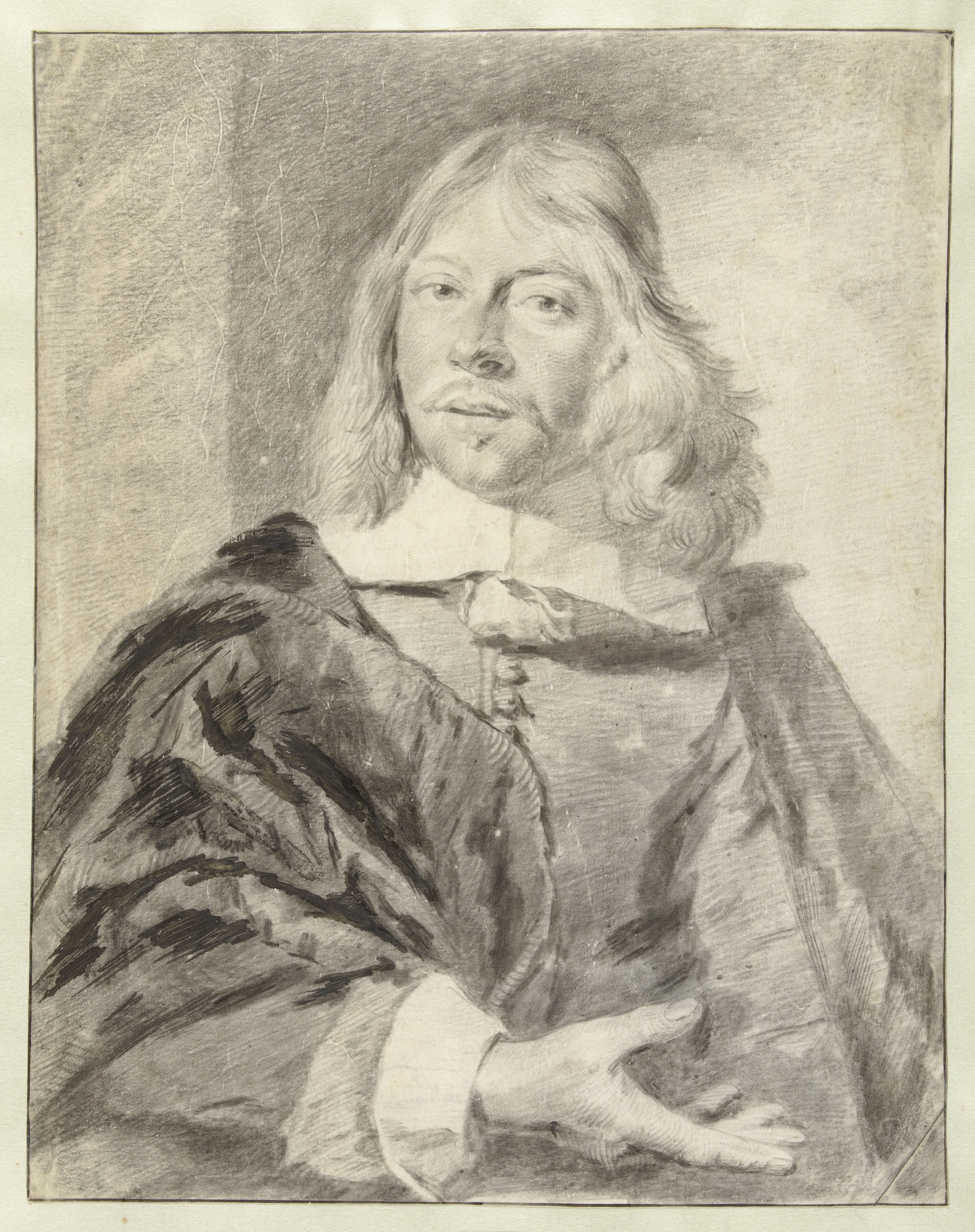 Portrait of a Man, Probably Philips Wouwerman (1619-1668)
