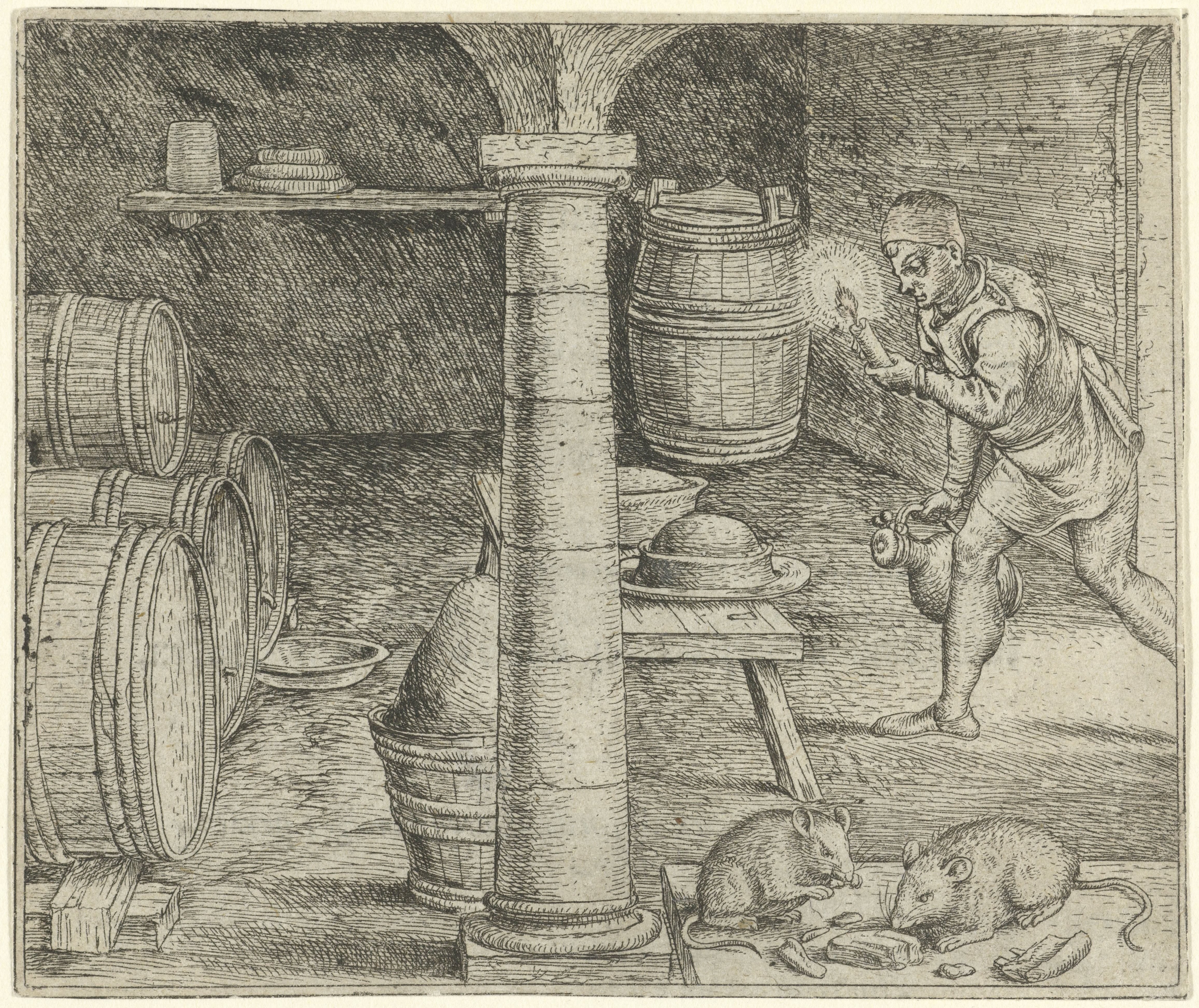 Fabel van de twee muizen