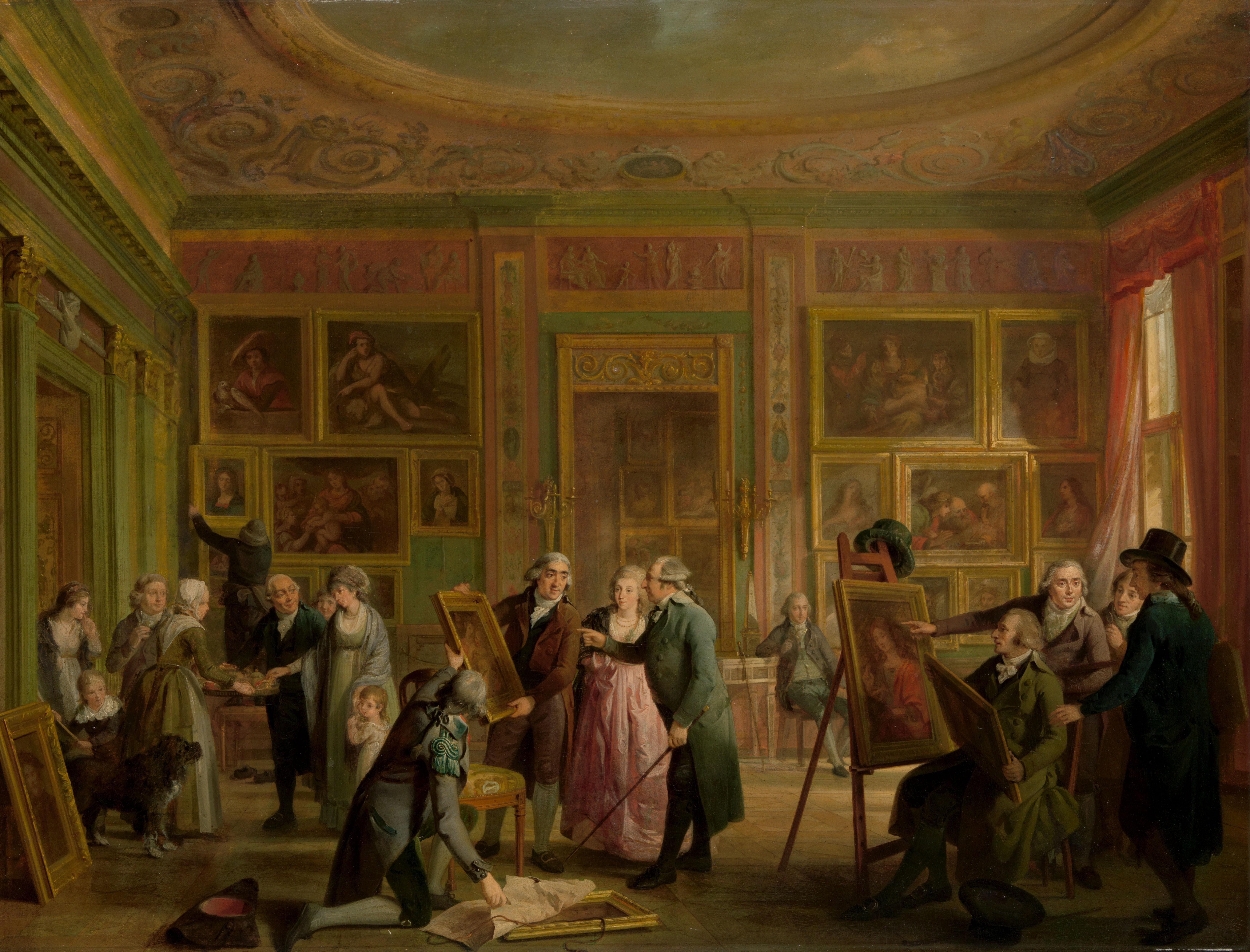 De kunstgalerij van Josephus Augustinus Brentano