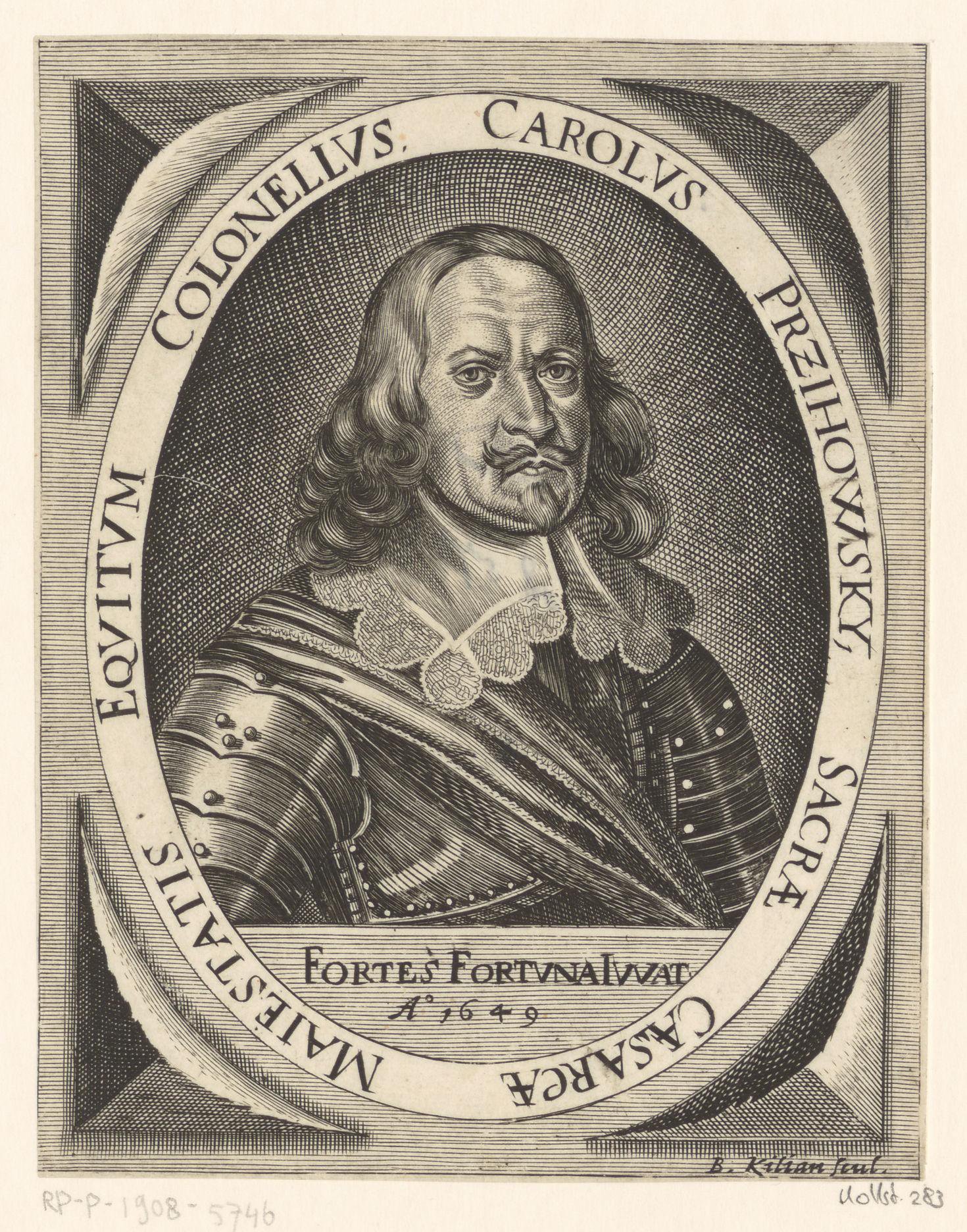 Portret van Carl Przihowsky