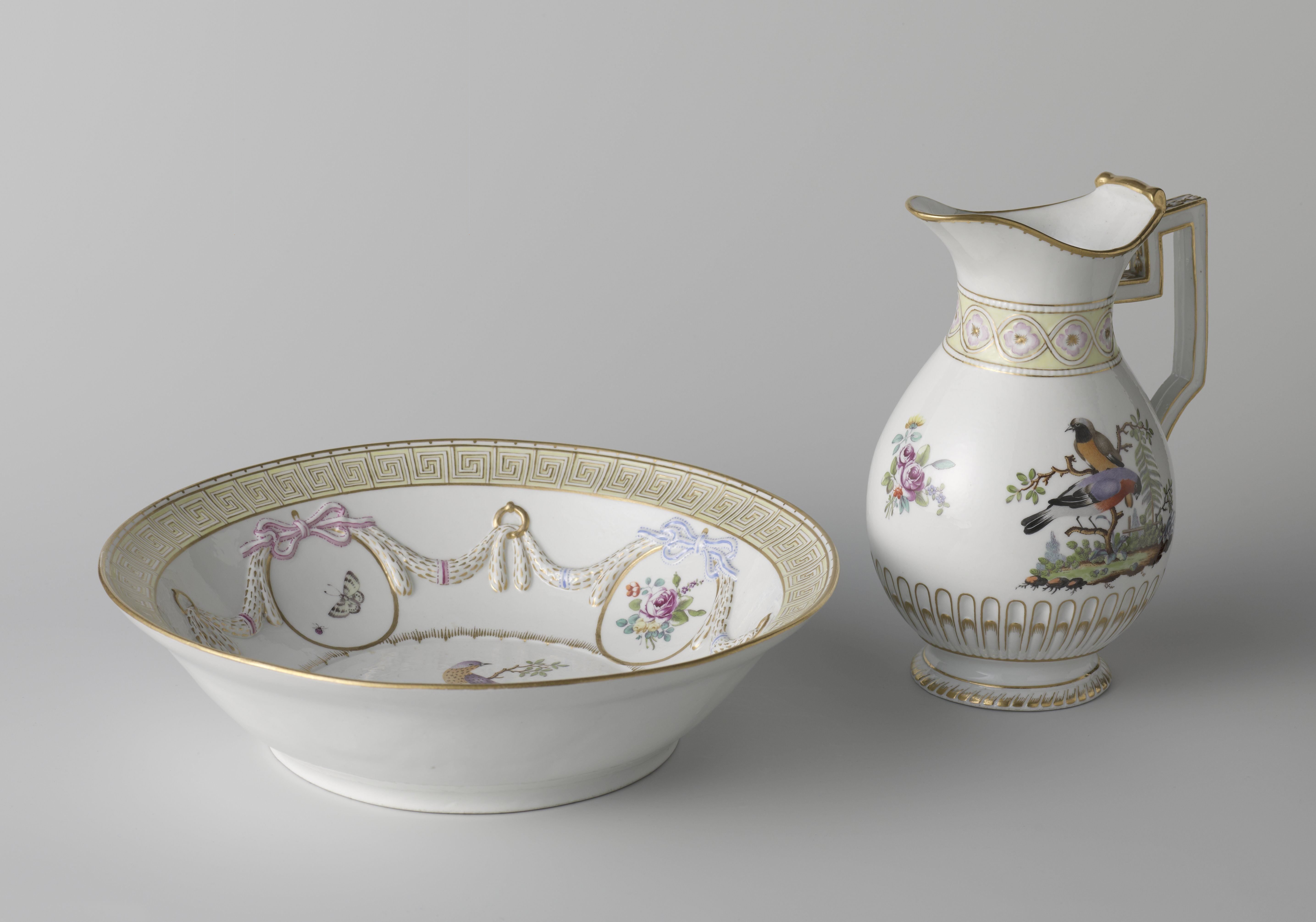 Ewer and basin
