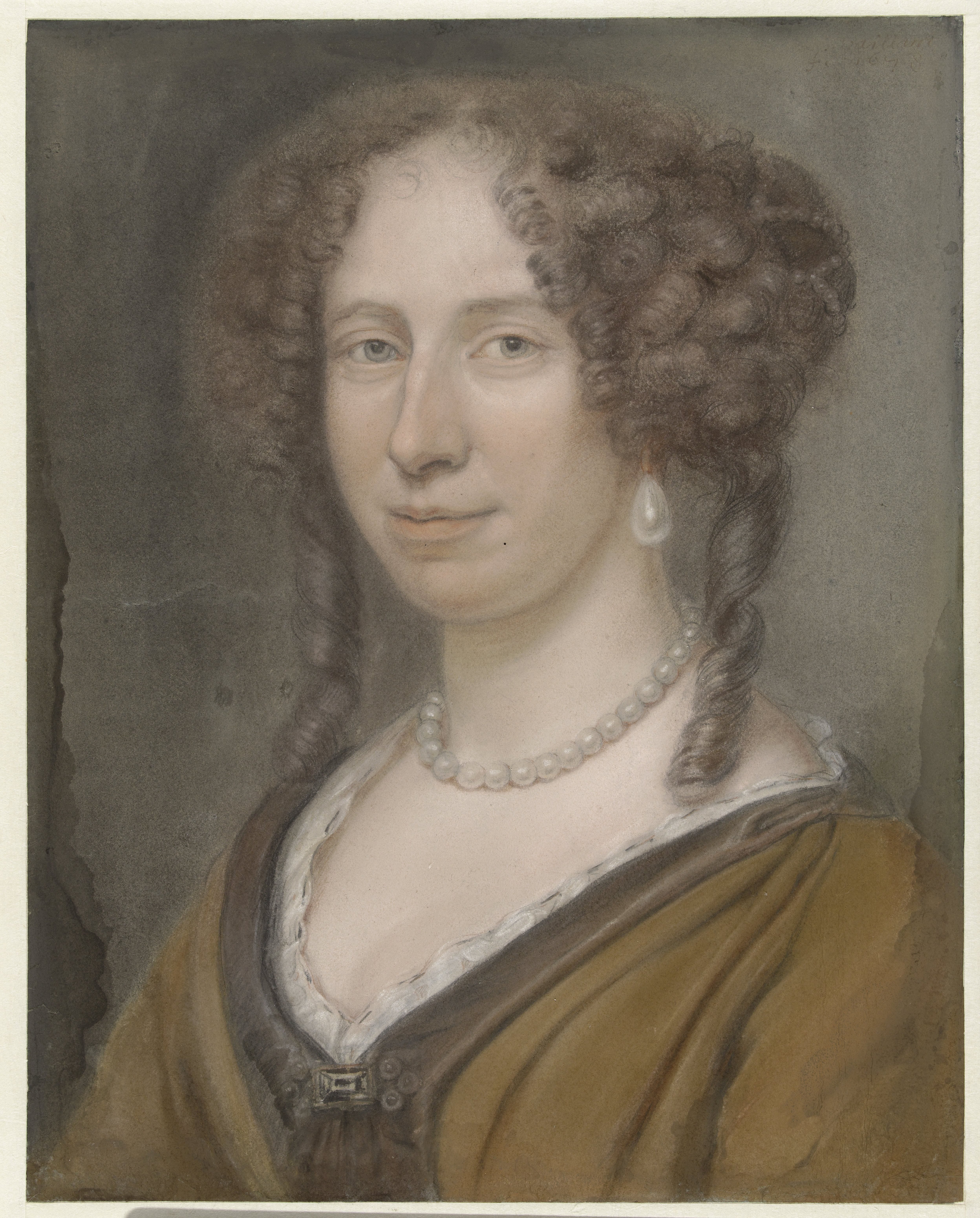 Portret van onbekende dame