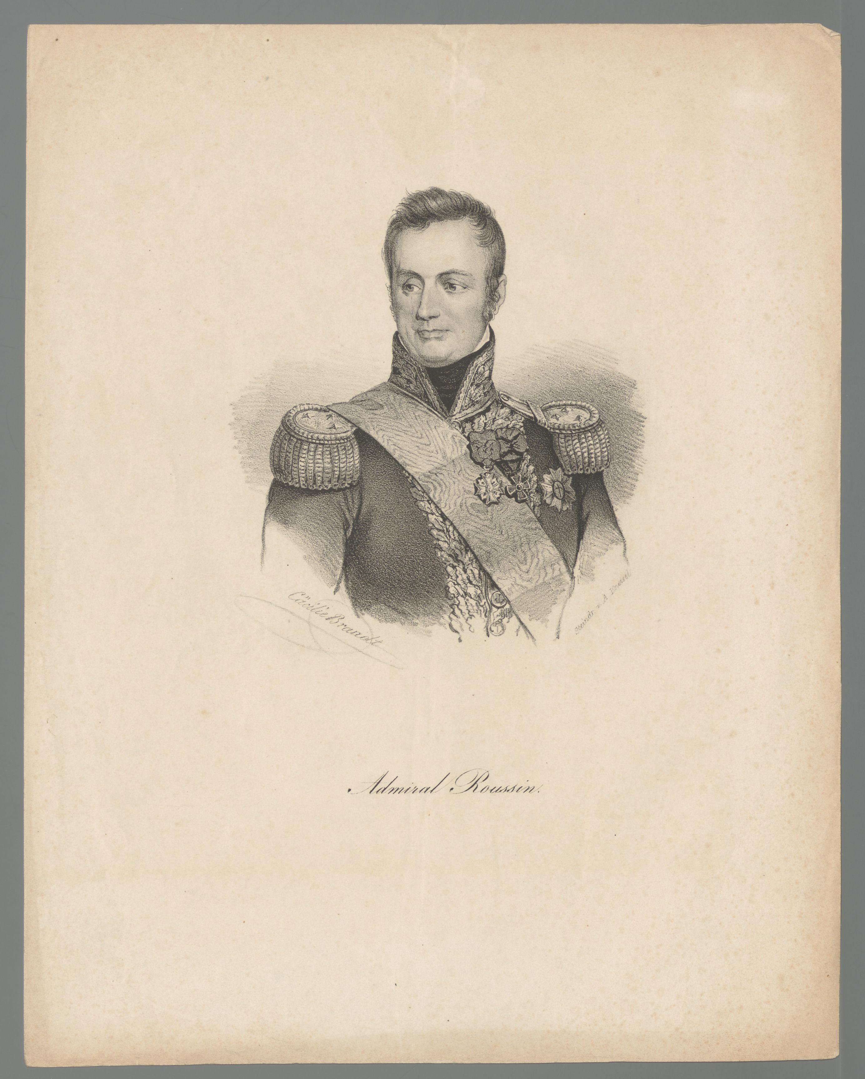Portret van Albin Reine Roussin