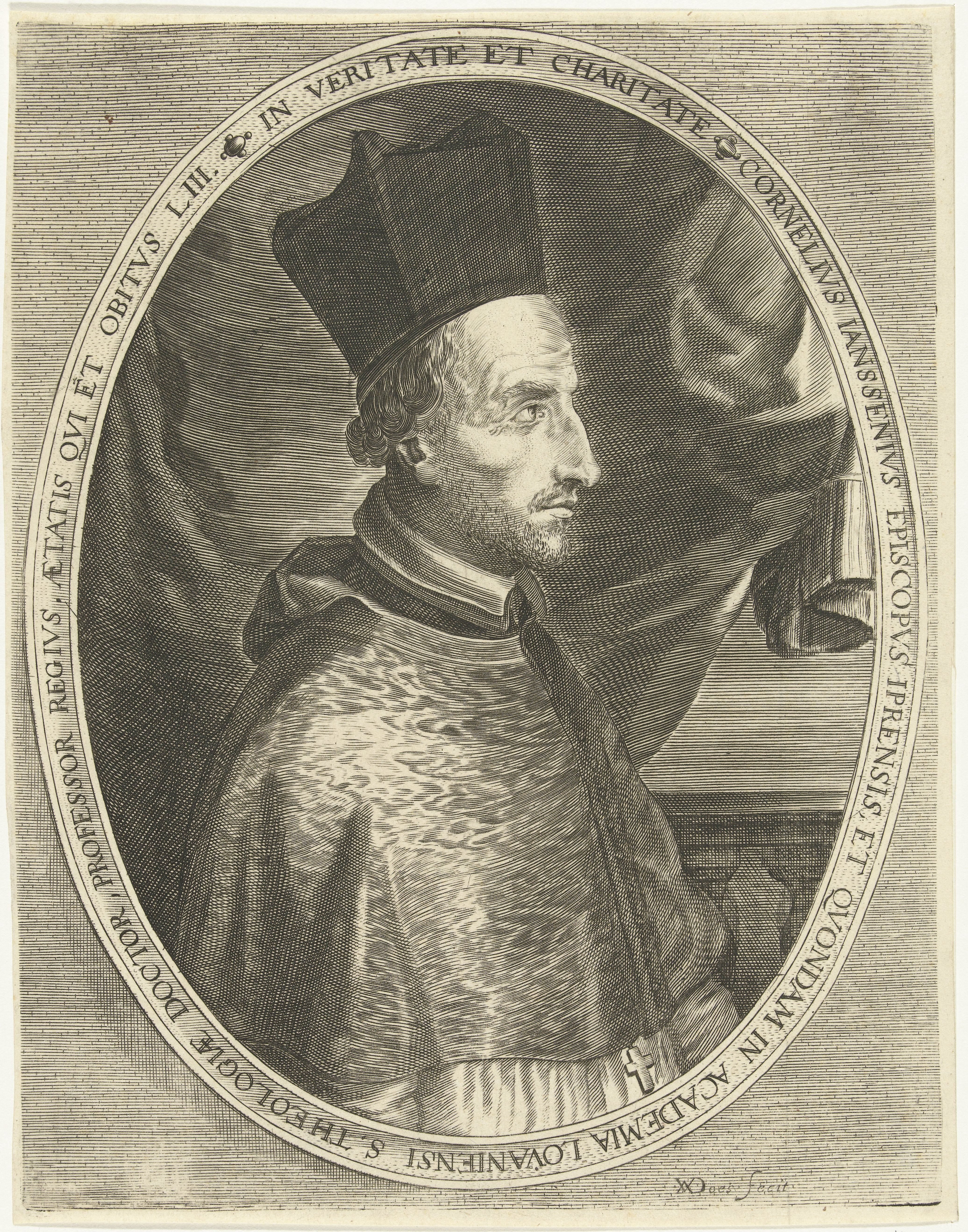 Portret van Cornelius Jansenius