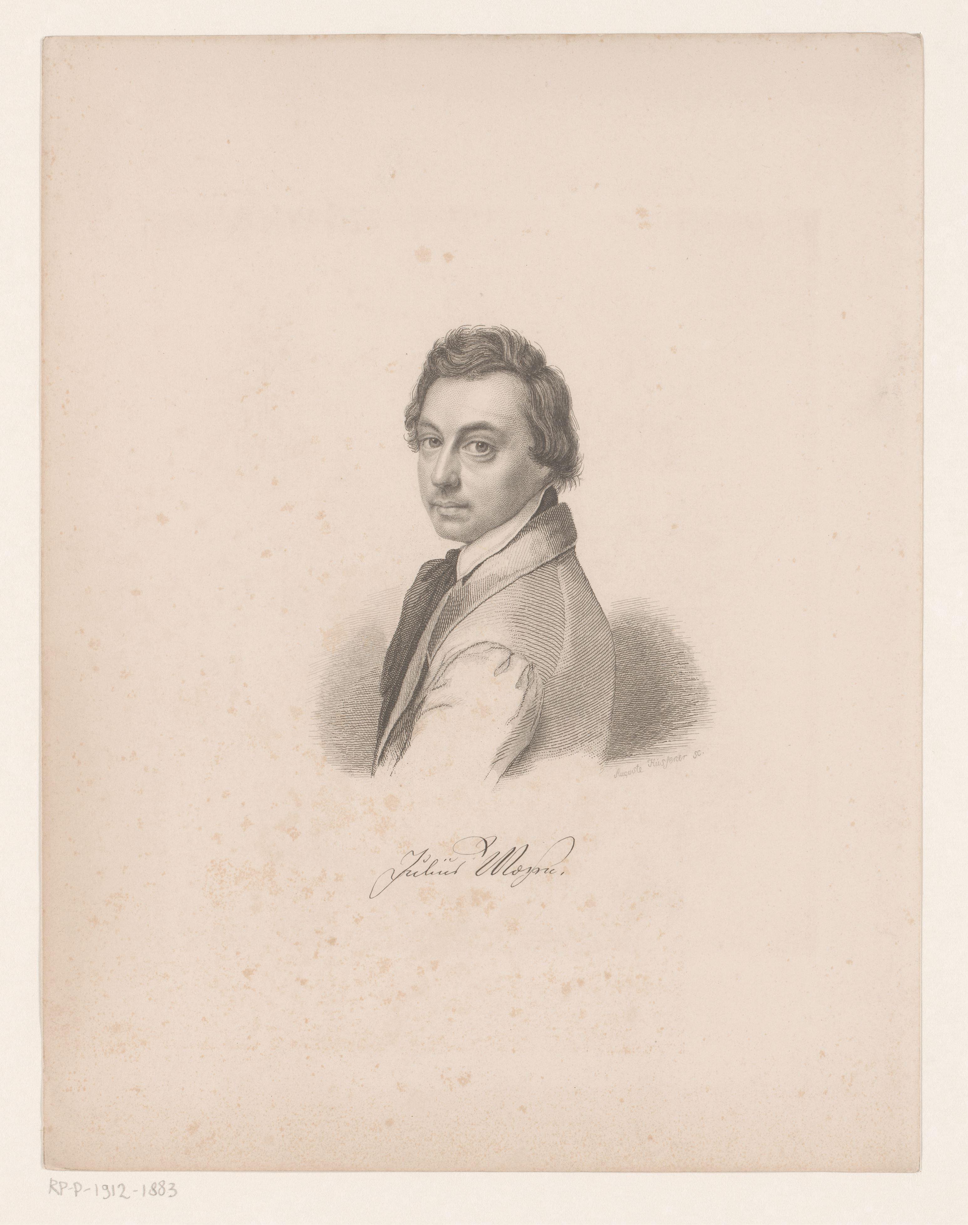 Portret van Julius Mosen