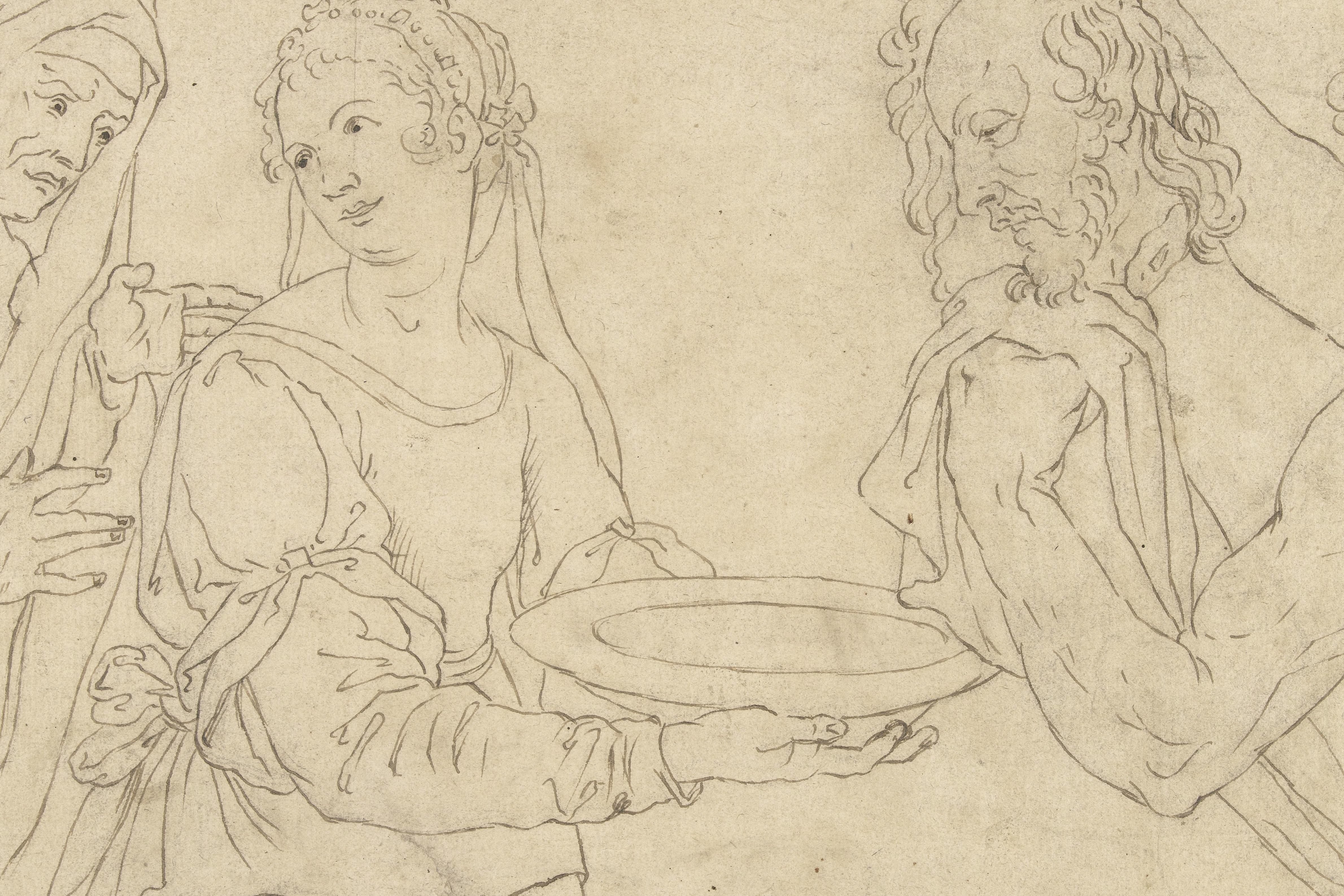 Salome ontvangt het hoofd van Johannes de Doper