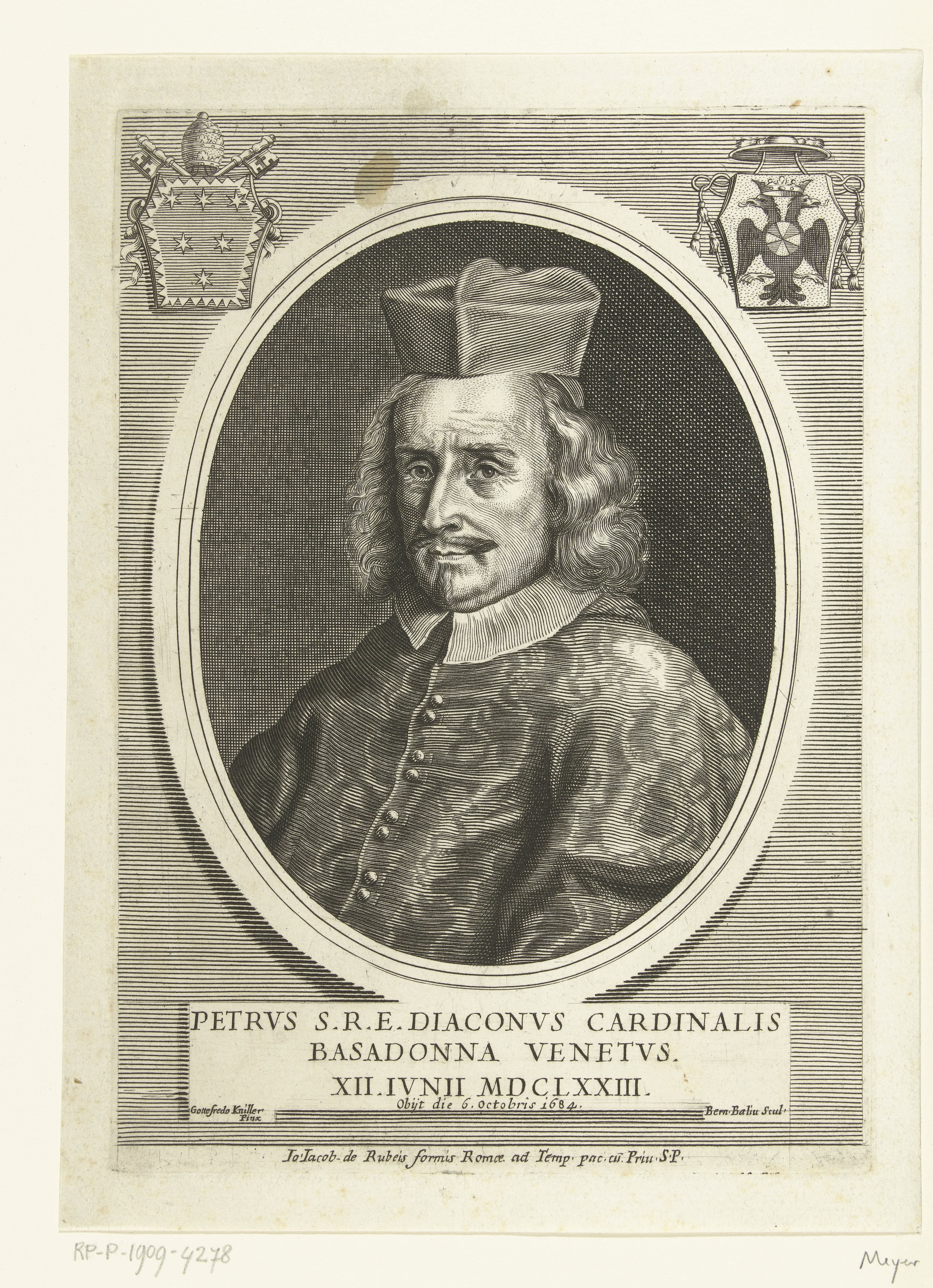 Portret van kardinaal Pietro Basadonna