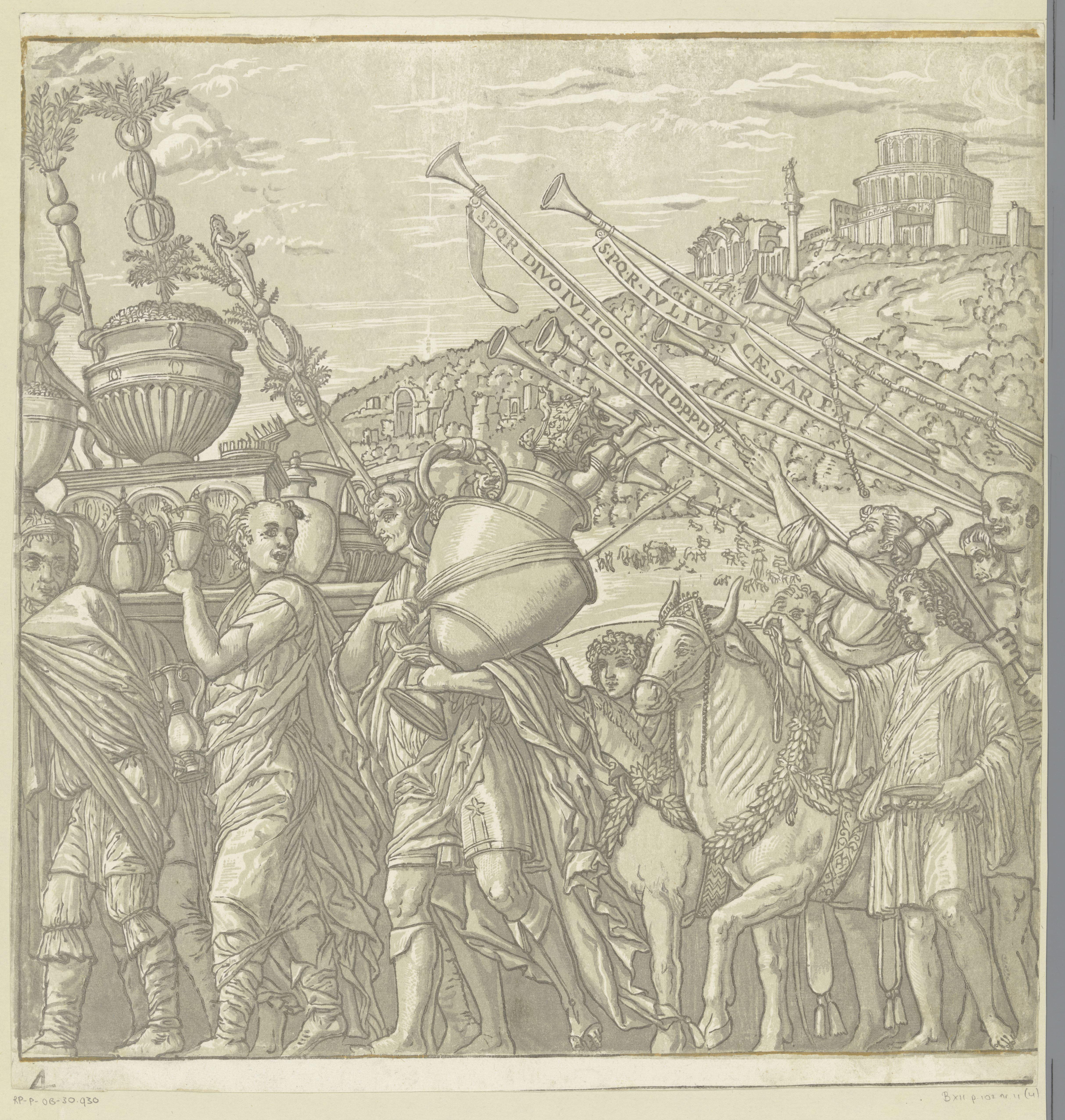 Triomftocht van Julius Caesar