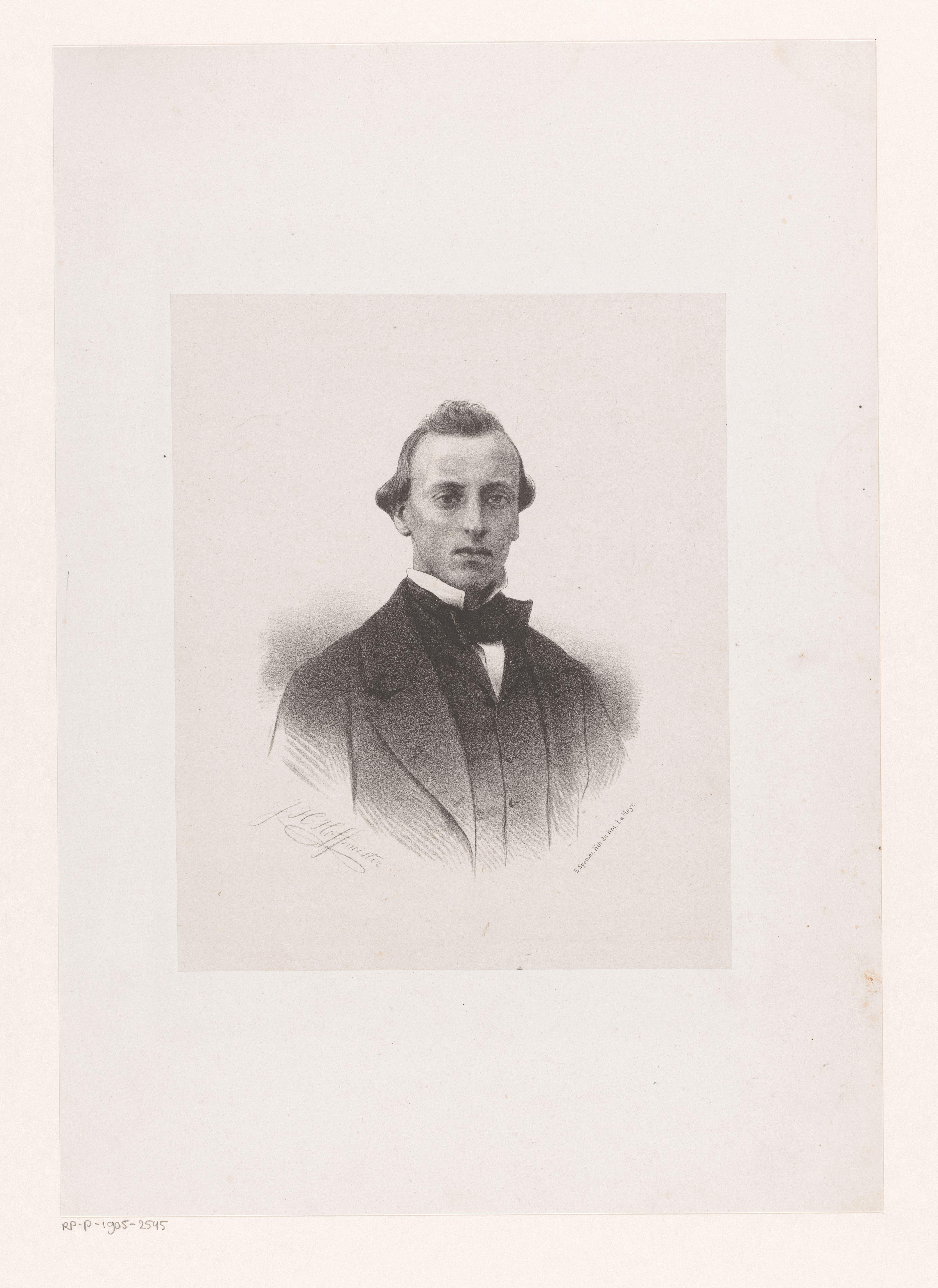 Portret van een onbekende man