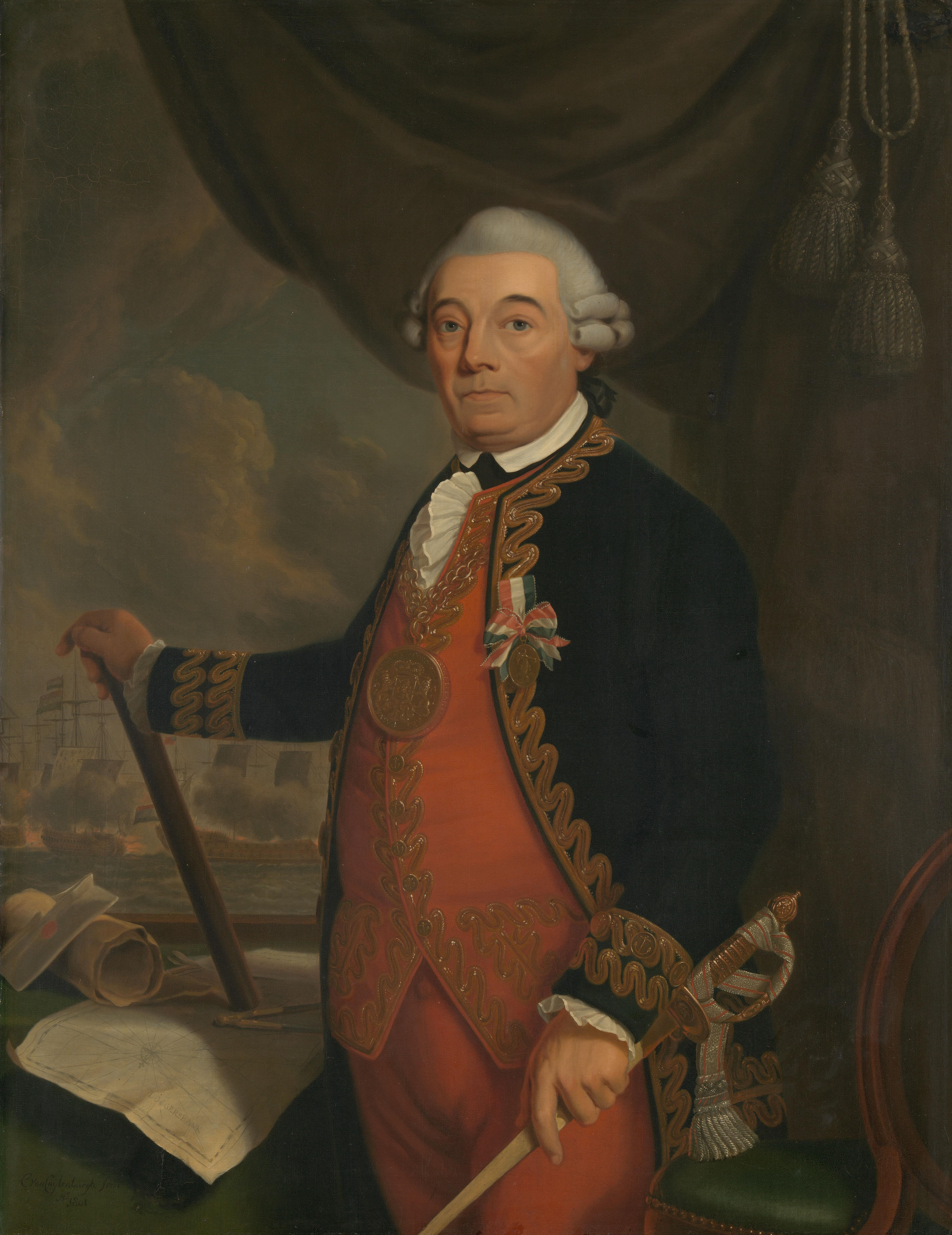 Portrait of Johan Arnold Zoutman